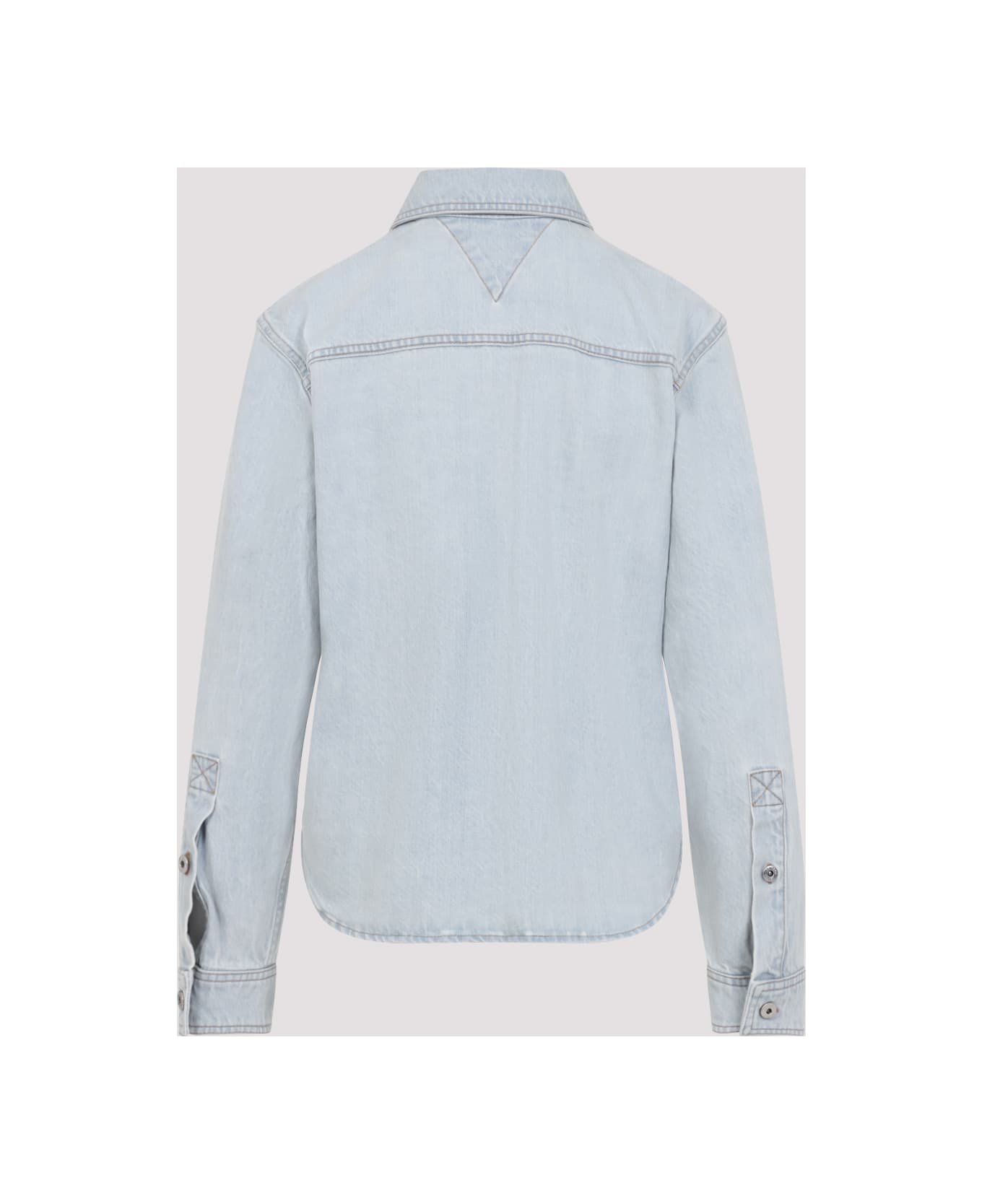 Bottega Veneta Denim Jacket - Light Blue
