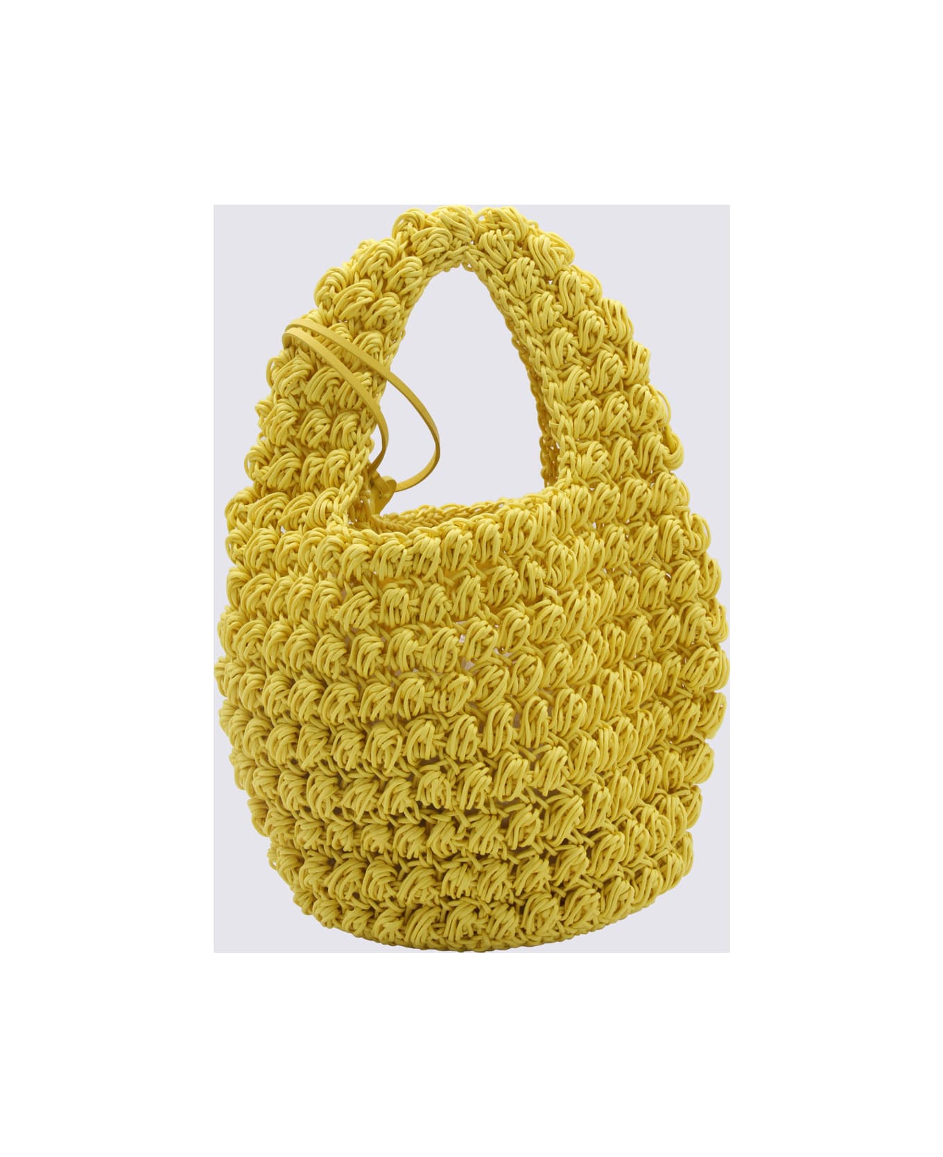 J.W. Anderson Yellow Tricot Anchor Satchel Bag - Yellow