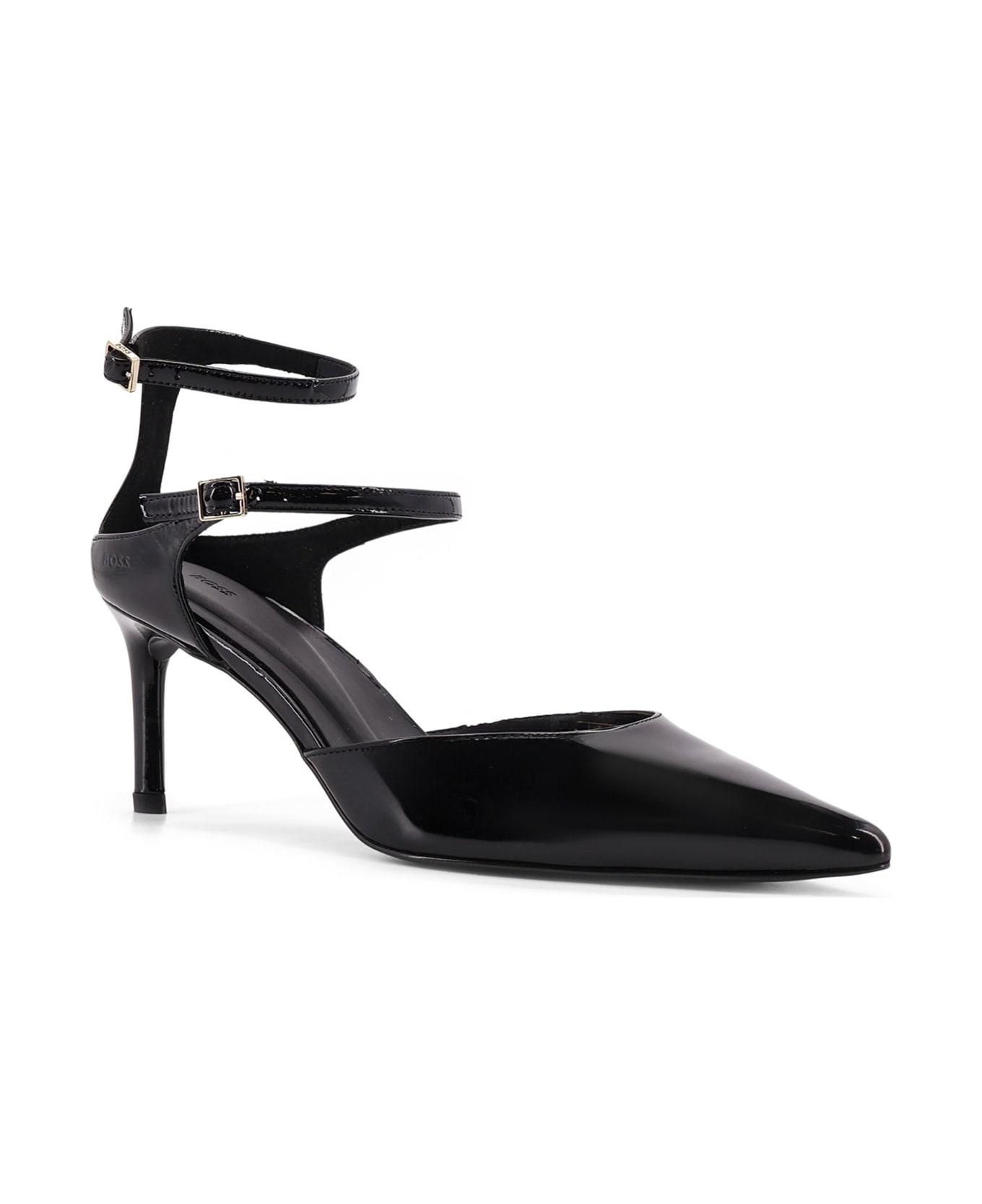 Hugo Boss Patent Leather Pumps - Black