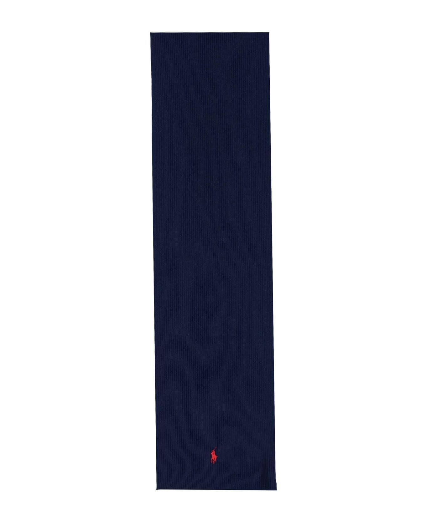 Polo Ralph Lauren Wool Scarf Scarf - Blue