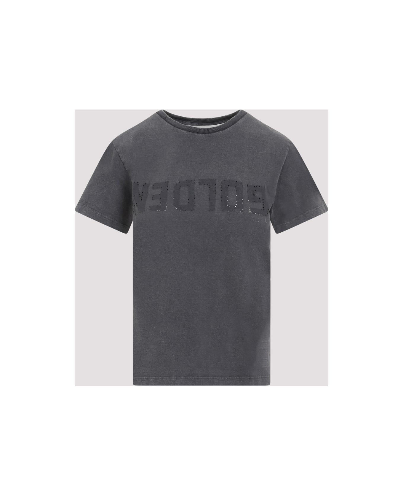 Golden Goose Cotton T-shirt - Anthracite