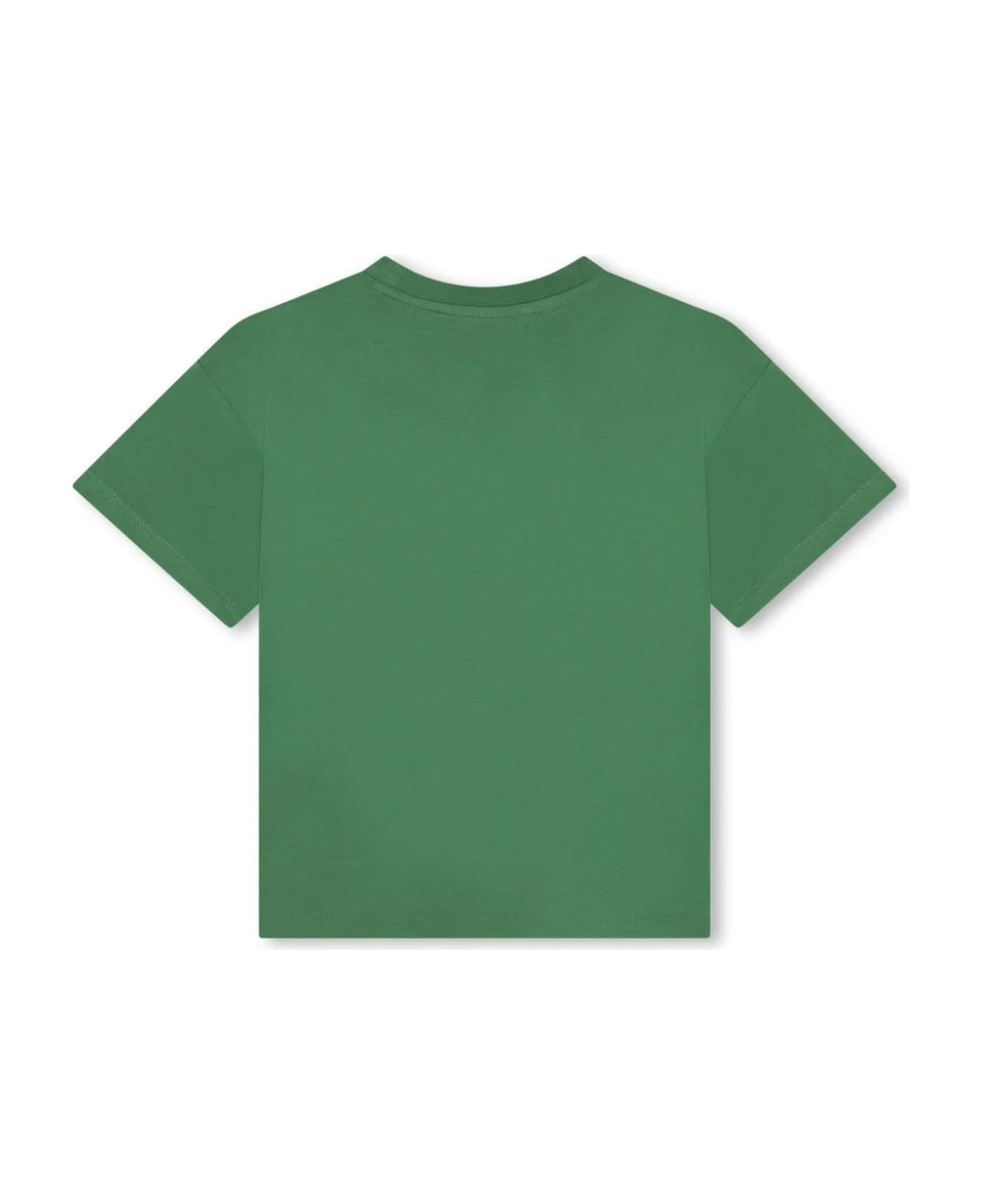 Kenzo Kids T-shirts And Polos Green - Green Tシャツ＆ポロシャツ