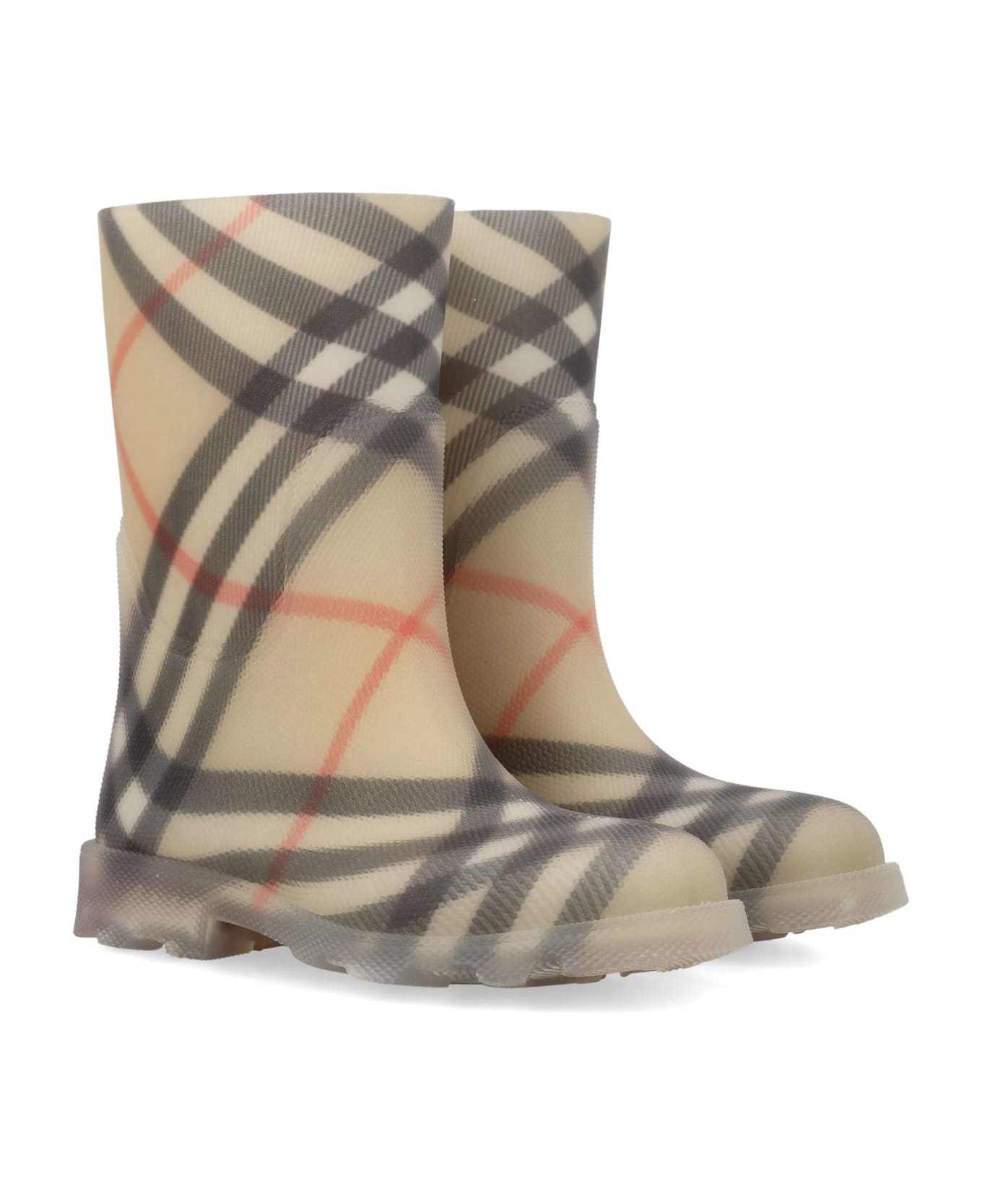 Burberry Kid - Check Boots - SAND IP CHECK