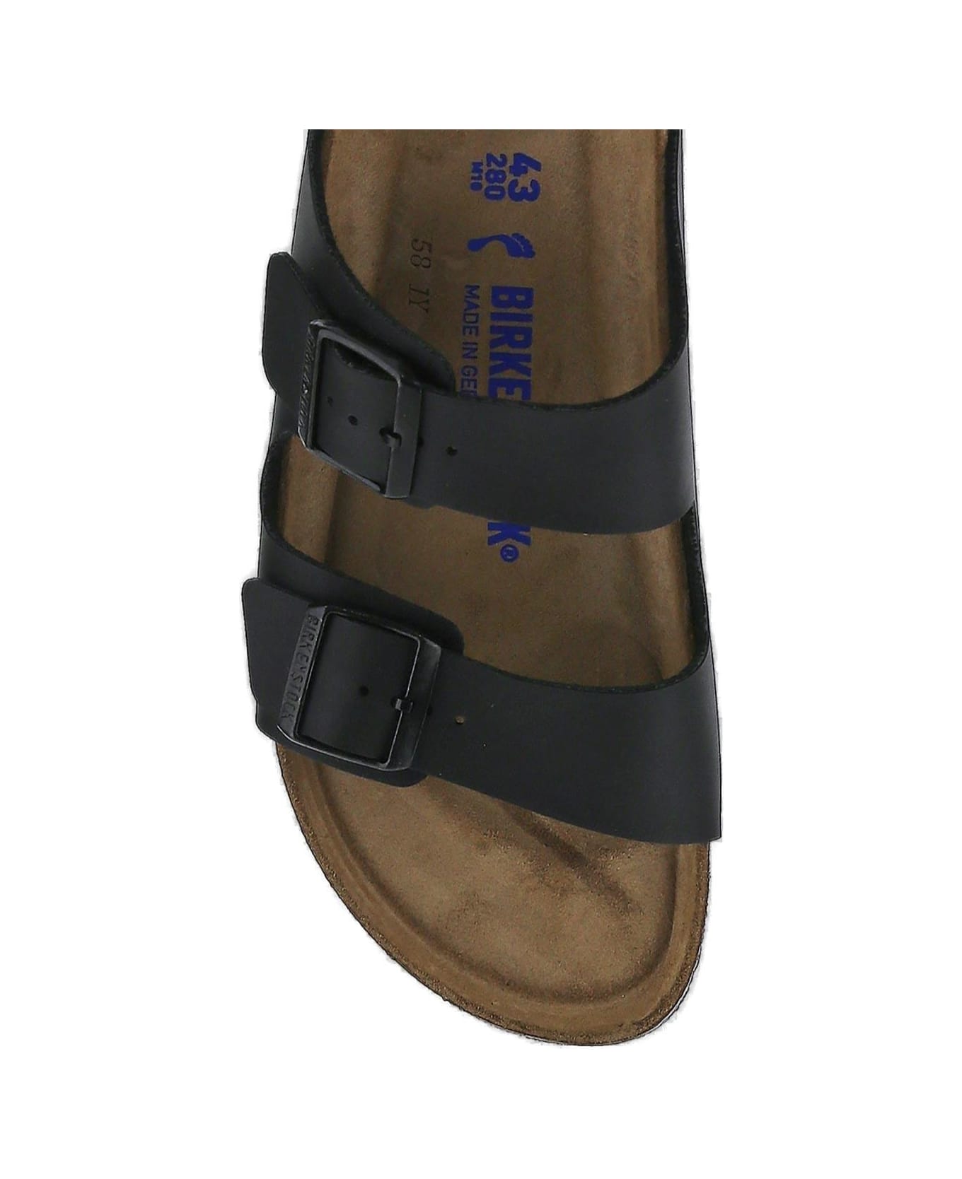 Birkenstock Buckle Detailed Slip-on Sandals - Nero