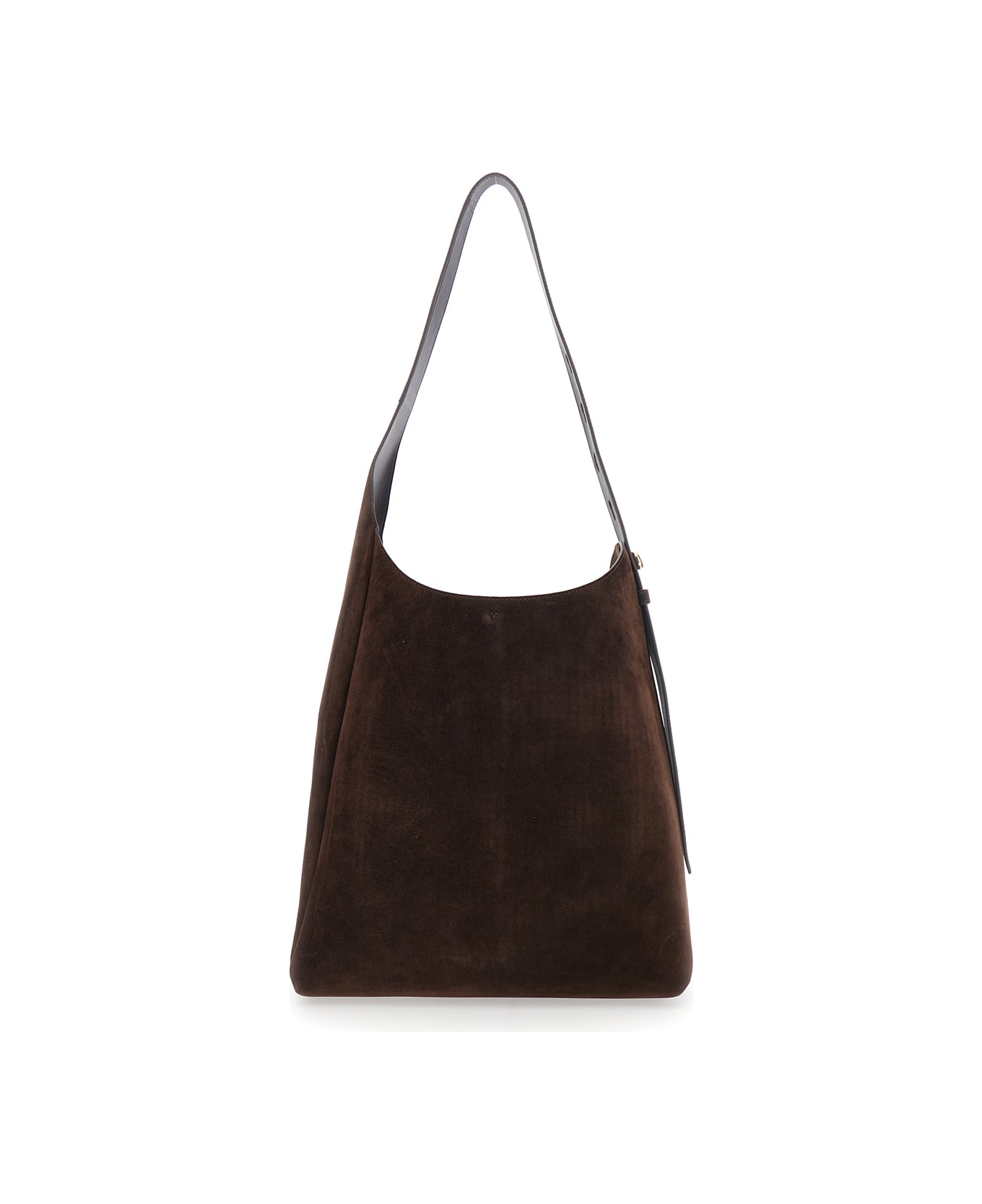 Tory Burch Romy Suede Hobo Bag - Brown