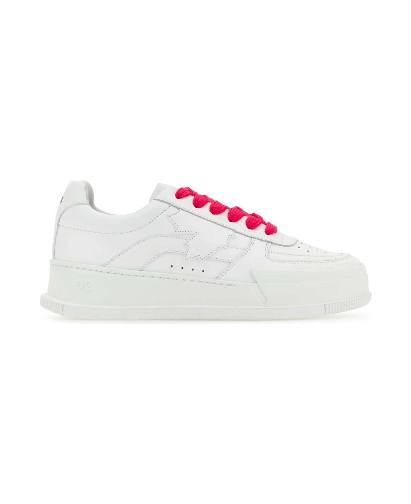Dsquared2 Canadian Sneakers - WHITEFUXIA スニーカー