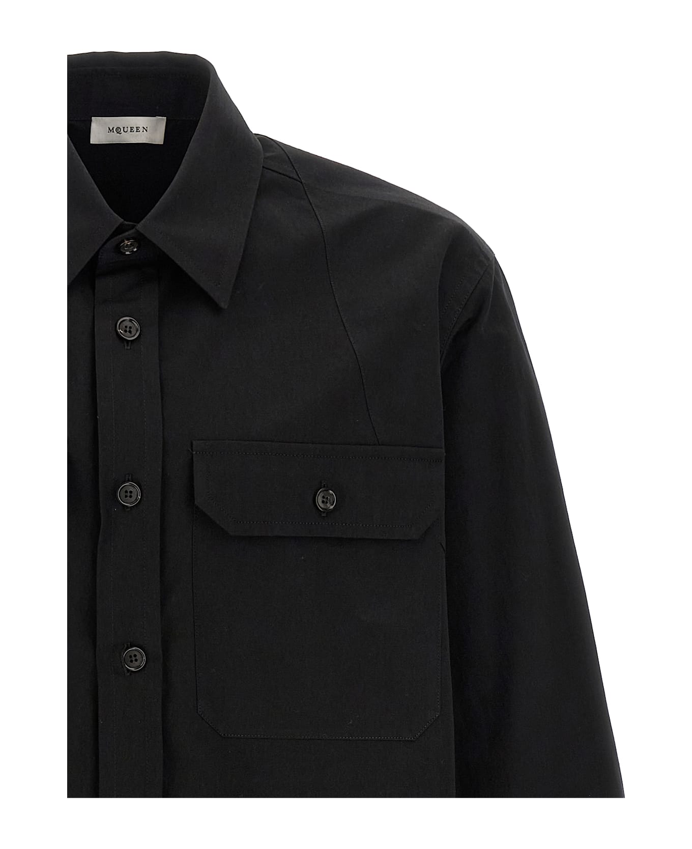 Alexander McQueen 
harness Utility
 Shirt - Black