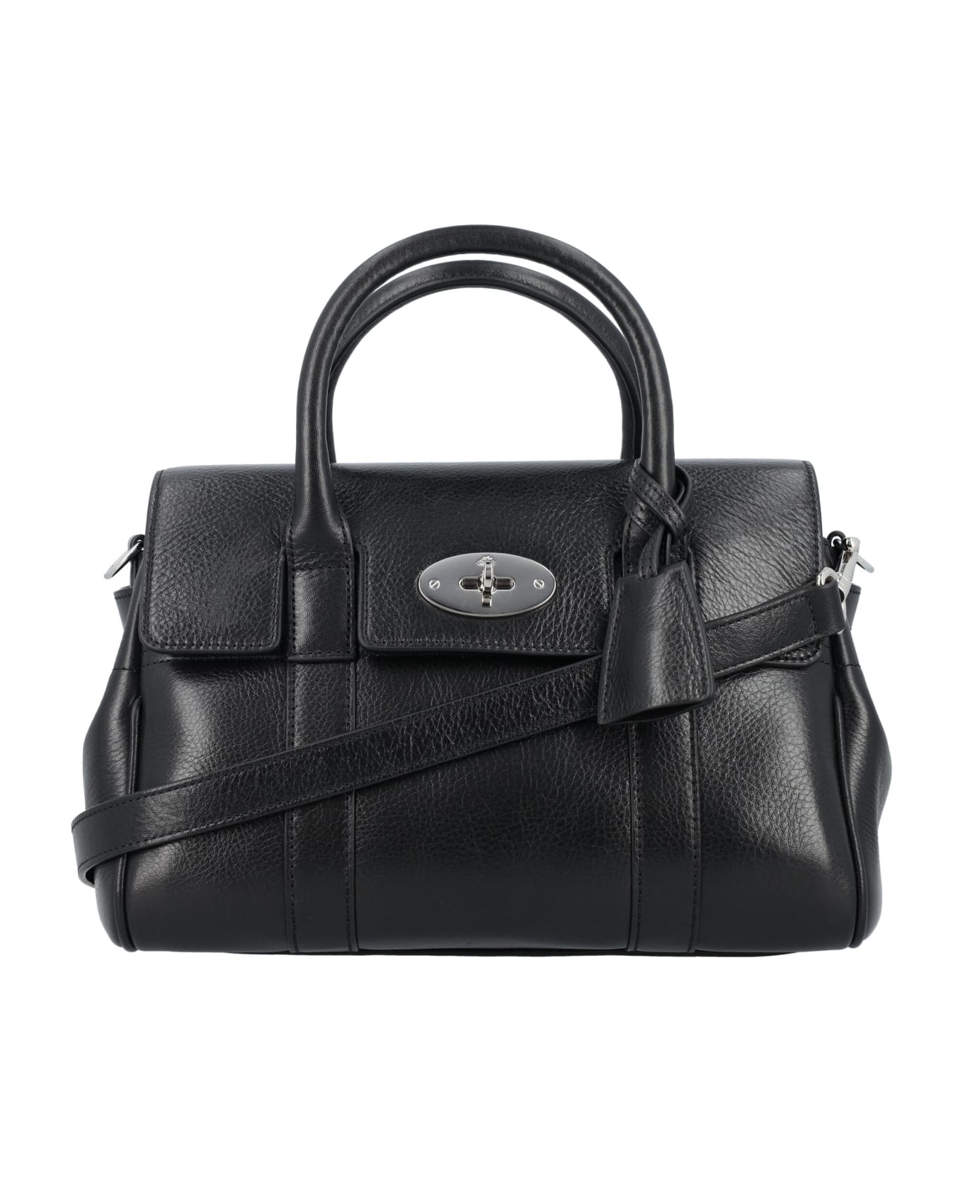 Mulberry Small Bayswater Satchel Bag - BLACK