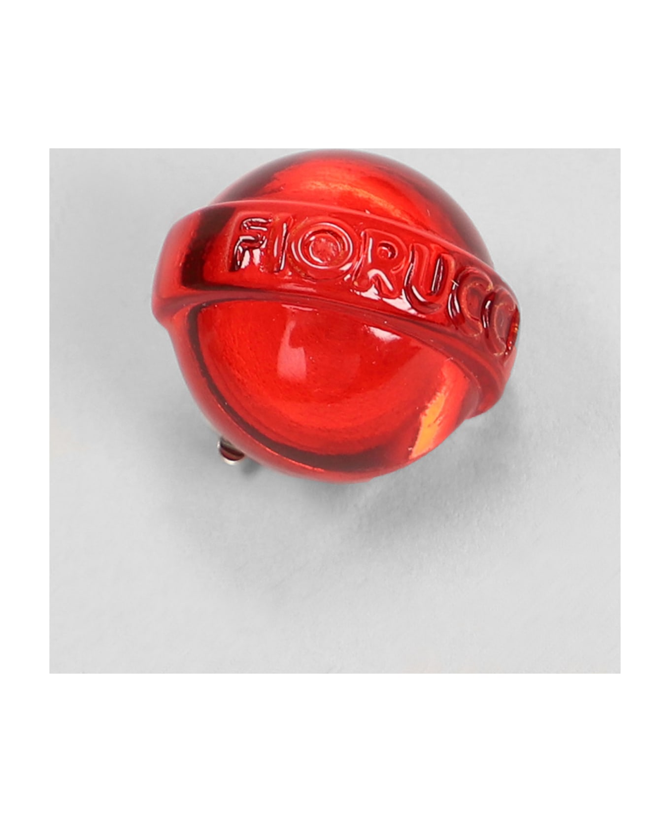 Fiorucci In Red Resin - red
