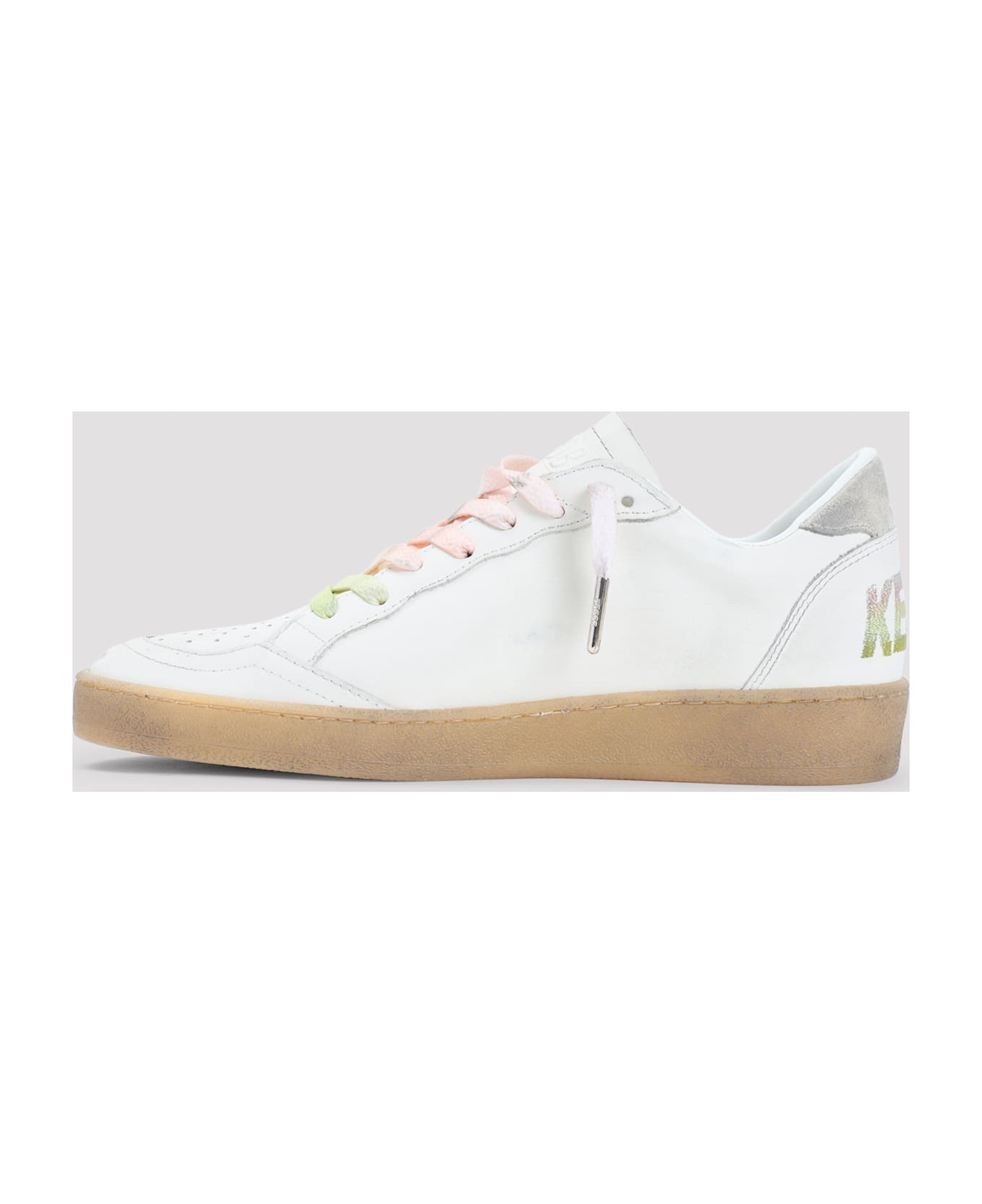 Golden Goose Ballstar Sneakers - White Platinum Beige