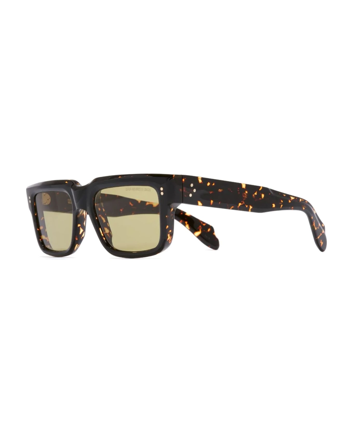 Cutler and Gross 1403 / Havana Sunglasses - Black