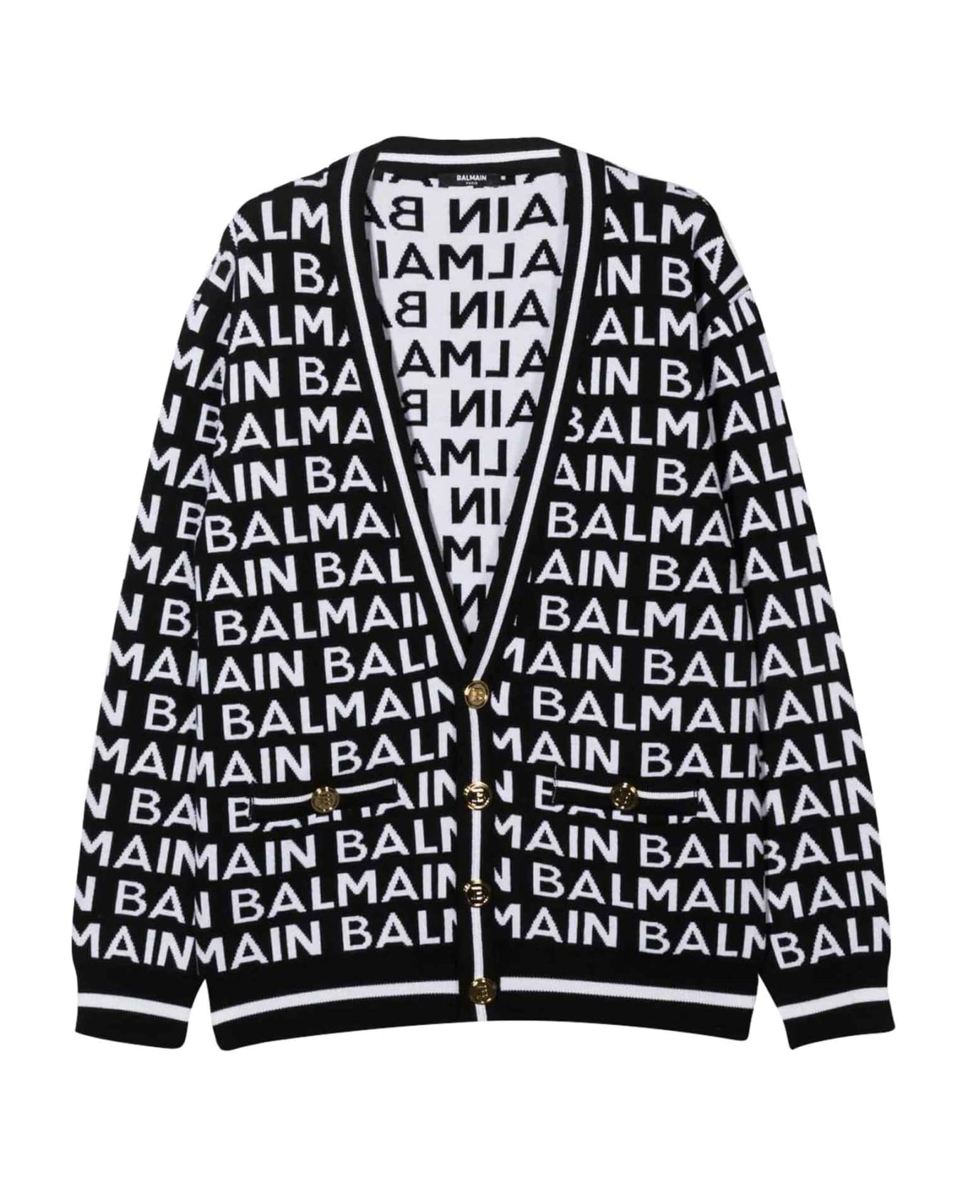 Balmain Black Sweater Unisex - Bc