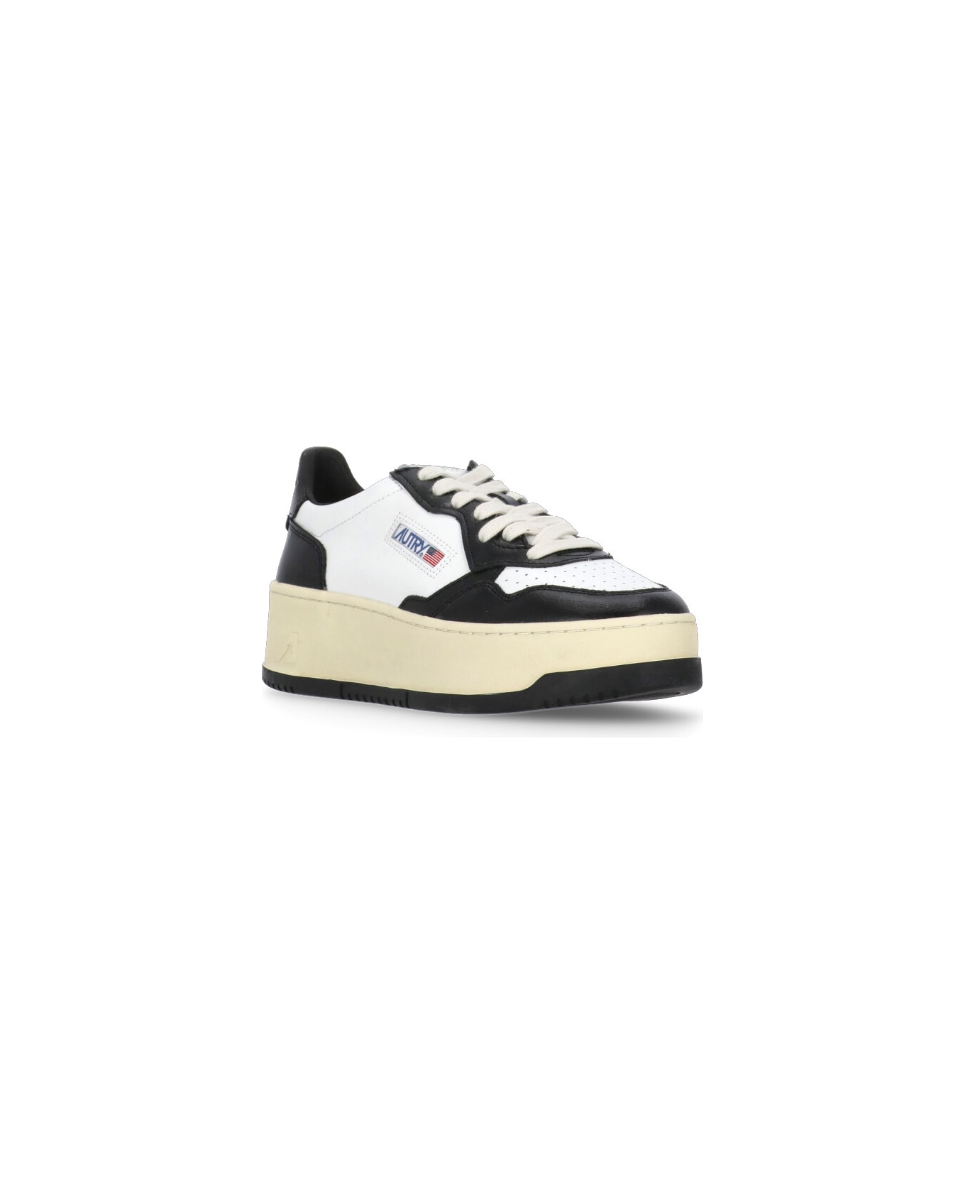 Autry Platform Low Sneakers - White