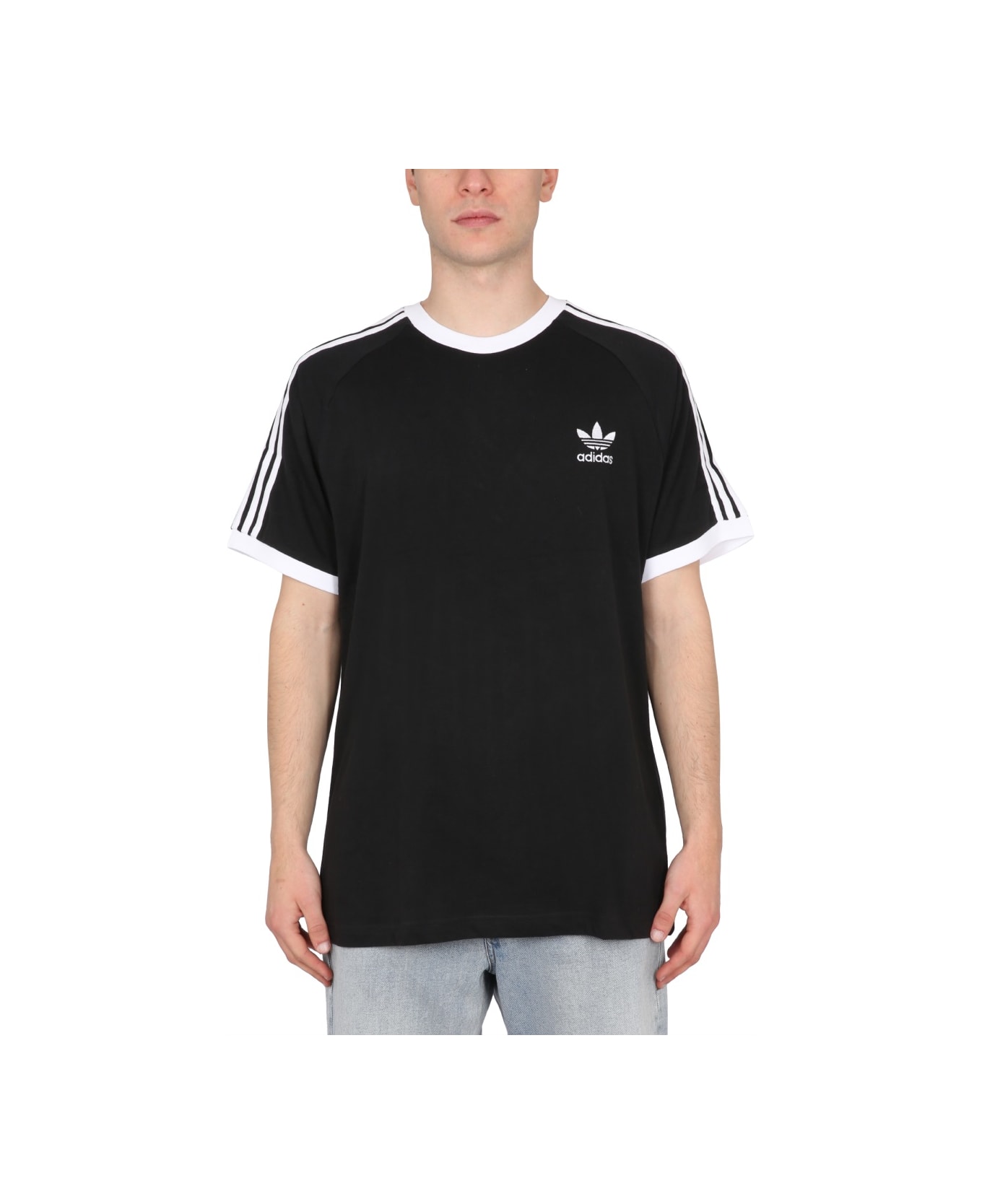 Adidas Originals T-shirt With Logo - BLACK