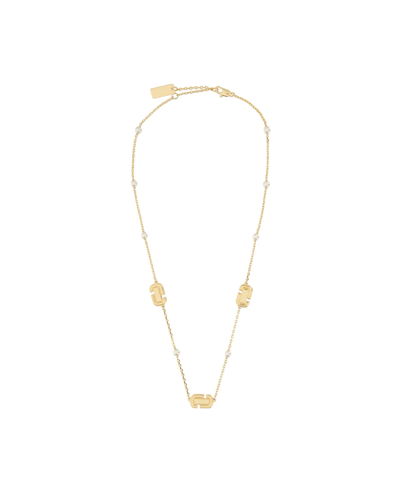 Marc Jacobs "j Marc Luxe Station" Necklace - GOLD