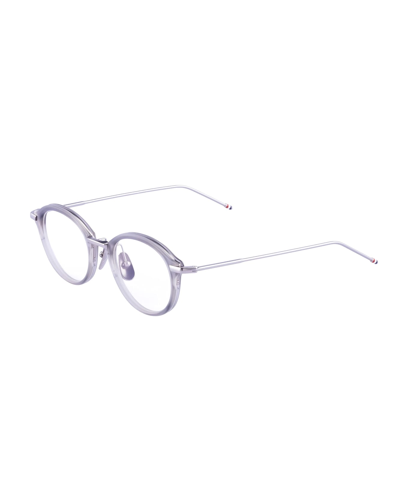 Thom Browne Round - Light Grey Rx Glasses - grey