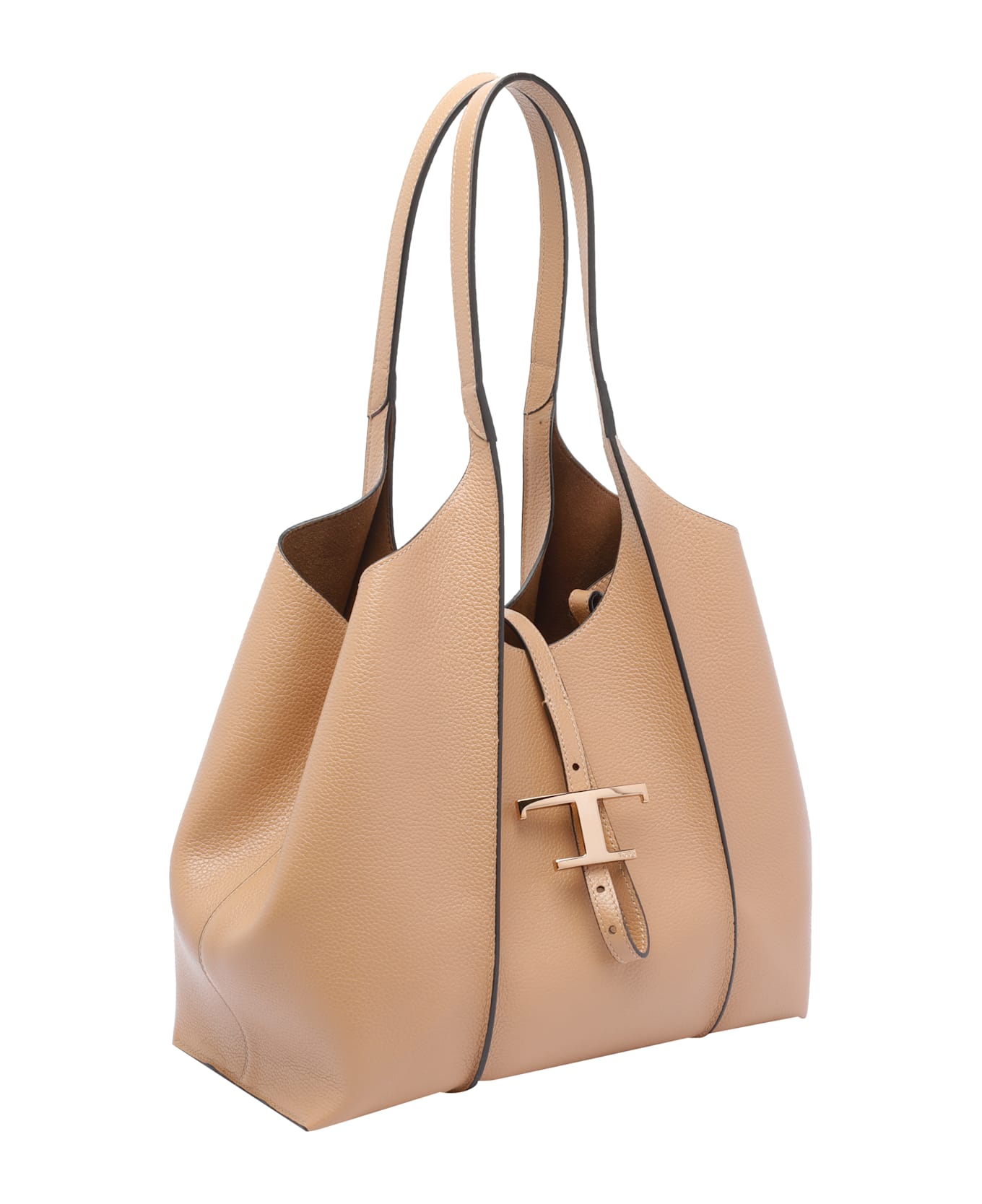Tod
s T Timeless Shoulder Bag - Beige