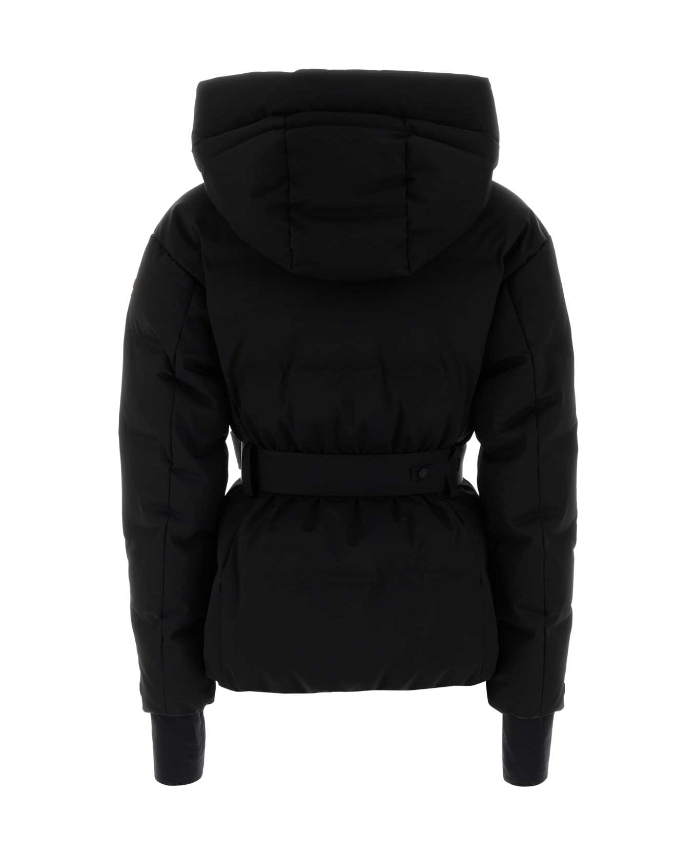 Moncler Grenoble Black Stretch Polyester Tolima Down Jacket - 999
