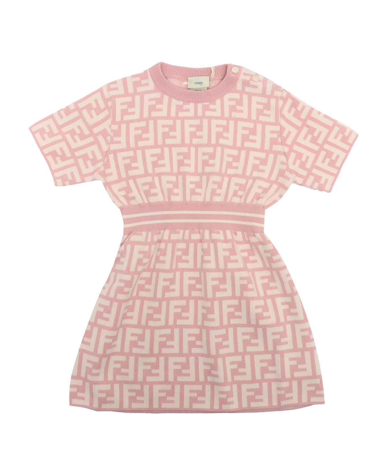 Fendi Knitted Dress - PINK