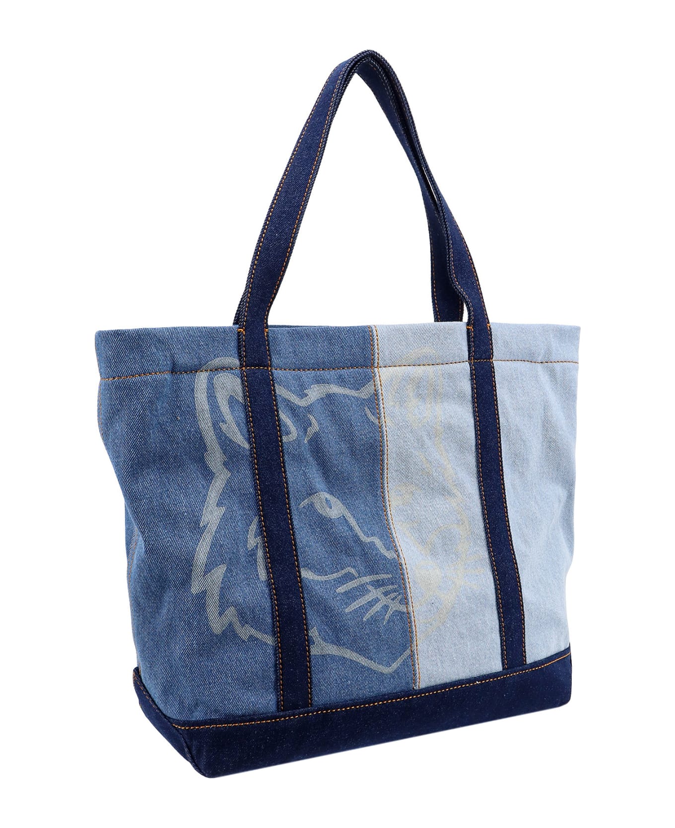 Maison Kitsuné Shoulder Bag - Blue