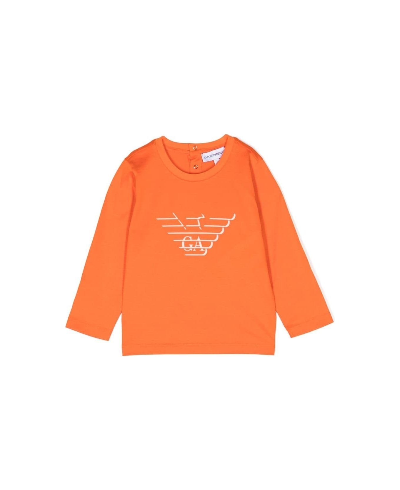 Emporio Armani Printed T-shirt - Orange