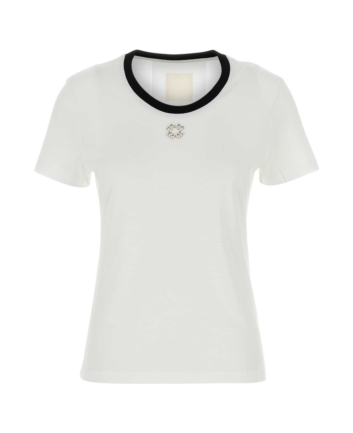 Givenchy White Cotton T-shirt - White