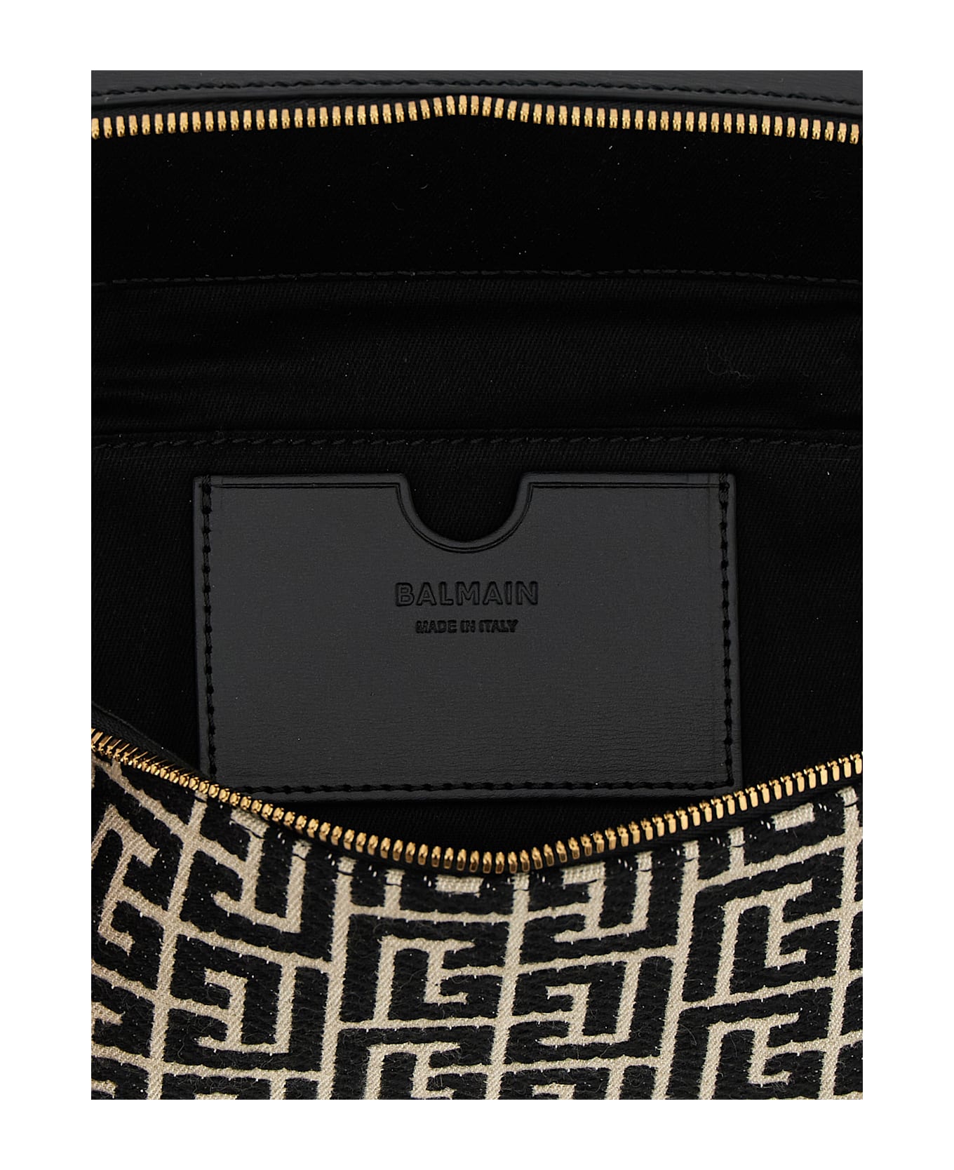 Balmain 'trousse B-army' Crossbody Bag - Black  