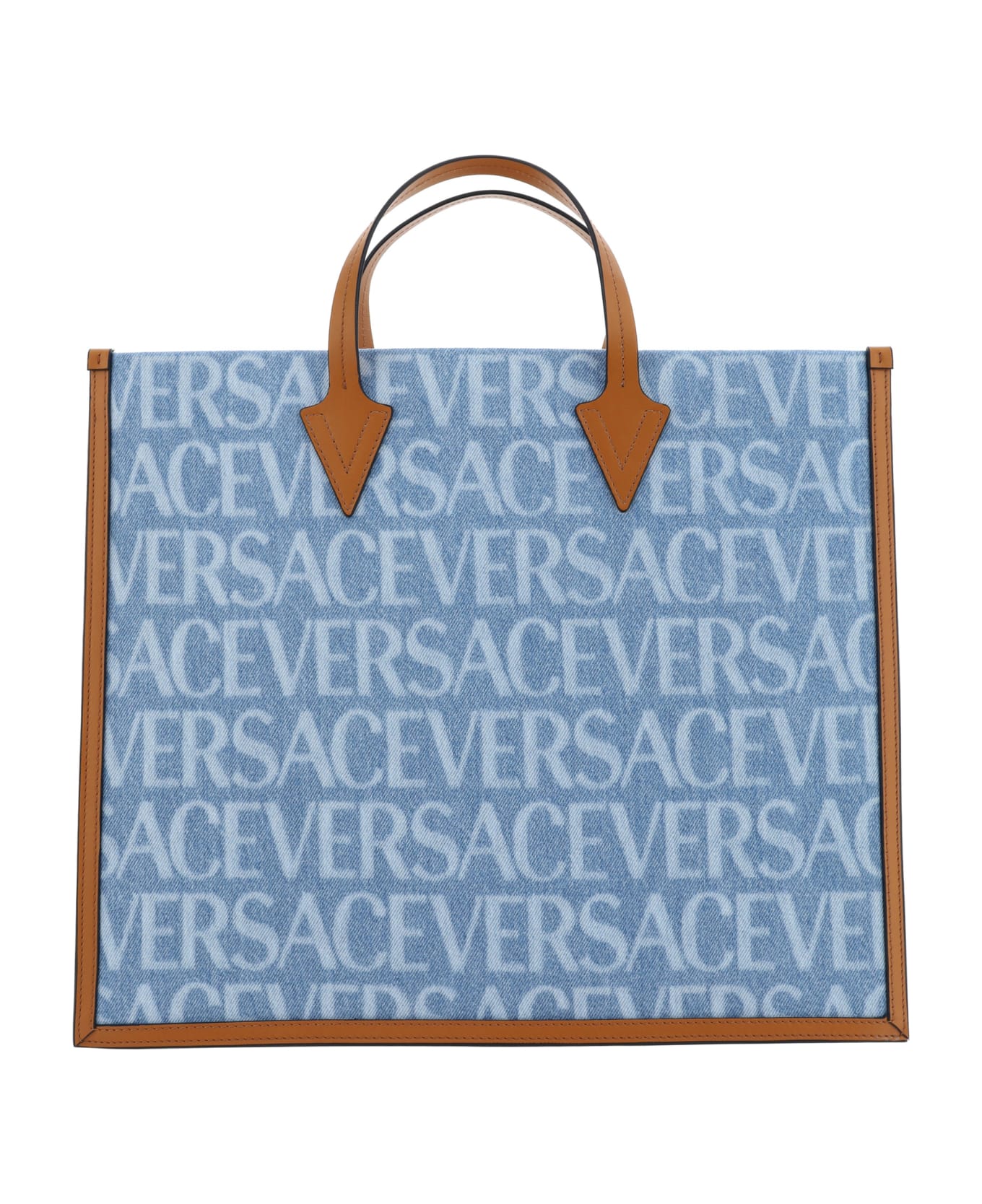 Versace Shopping Bag - Blue トートバッグ