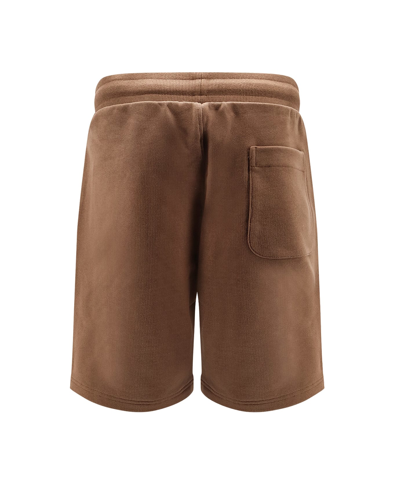 Ami Alexandre Mattiussi Cotton Jogging Shorts - Brown