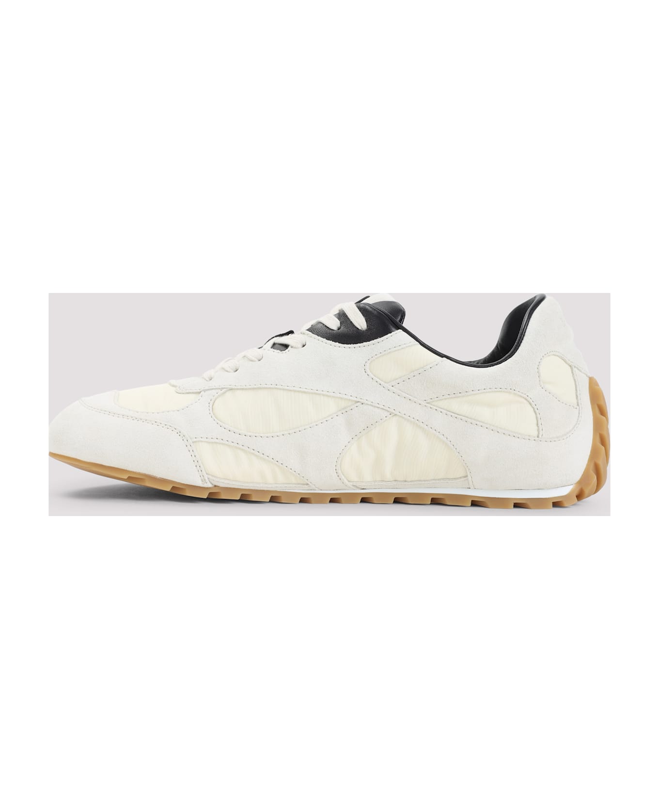 Bottega Veneta Flash Orbit Sneakers - Sea Salt Black