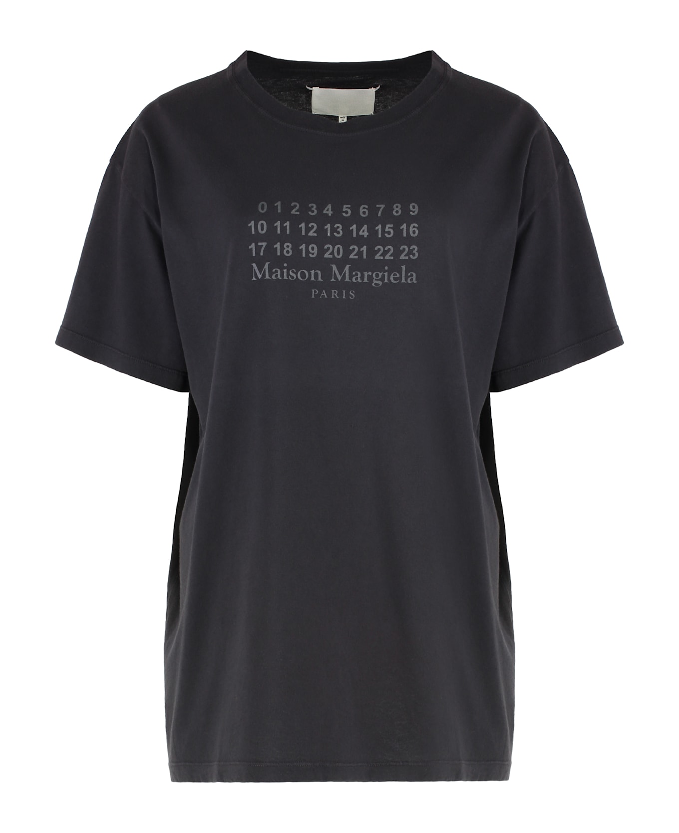 Maison Margiela Cotton Crew-neck T-shirt - black