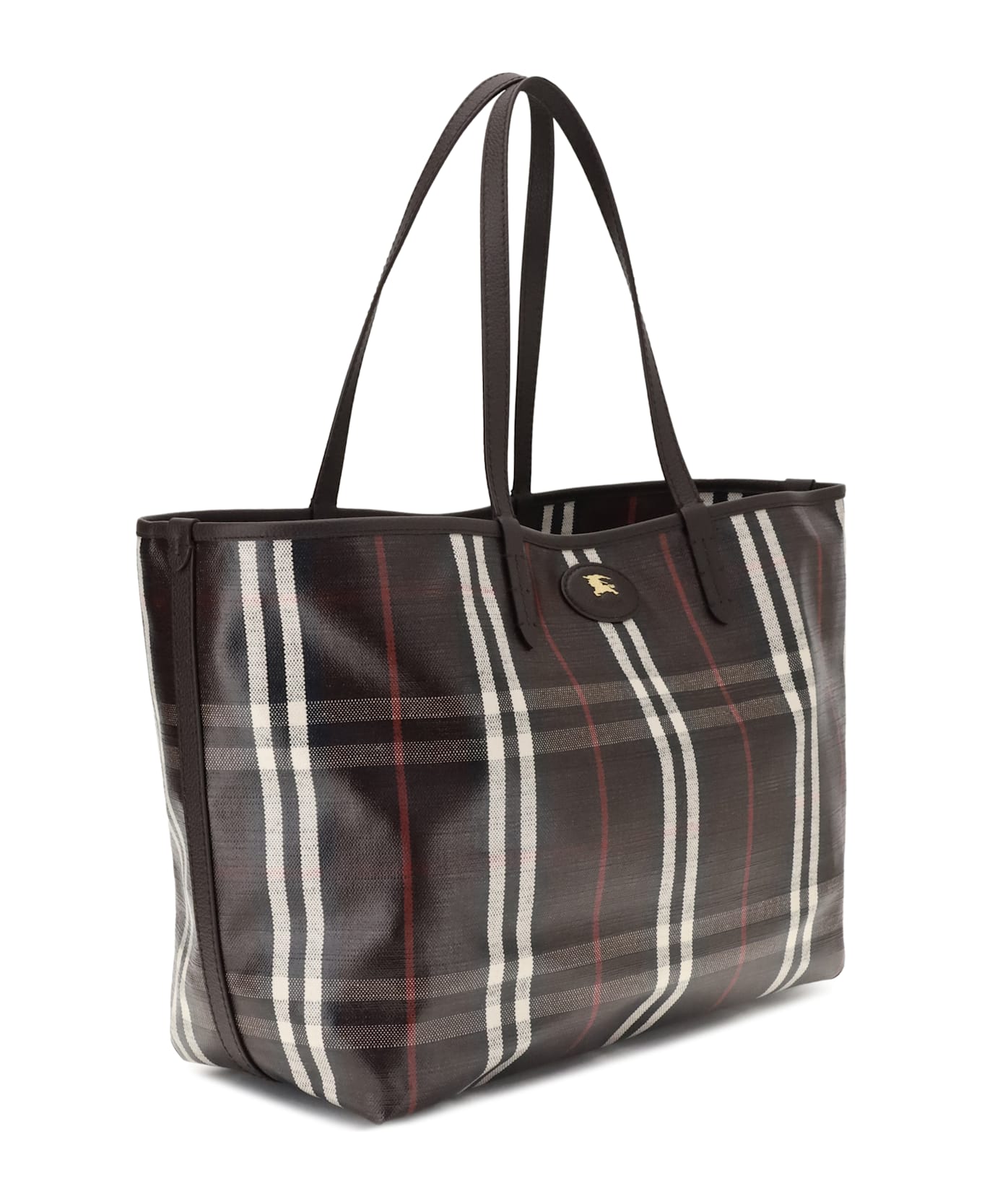 Burberry Medium Highlands Tote Bag - BORDEAUX