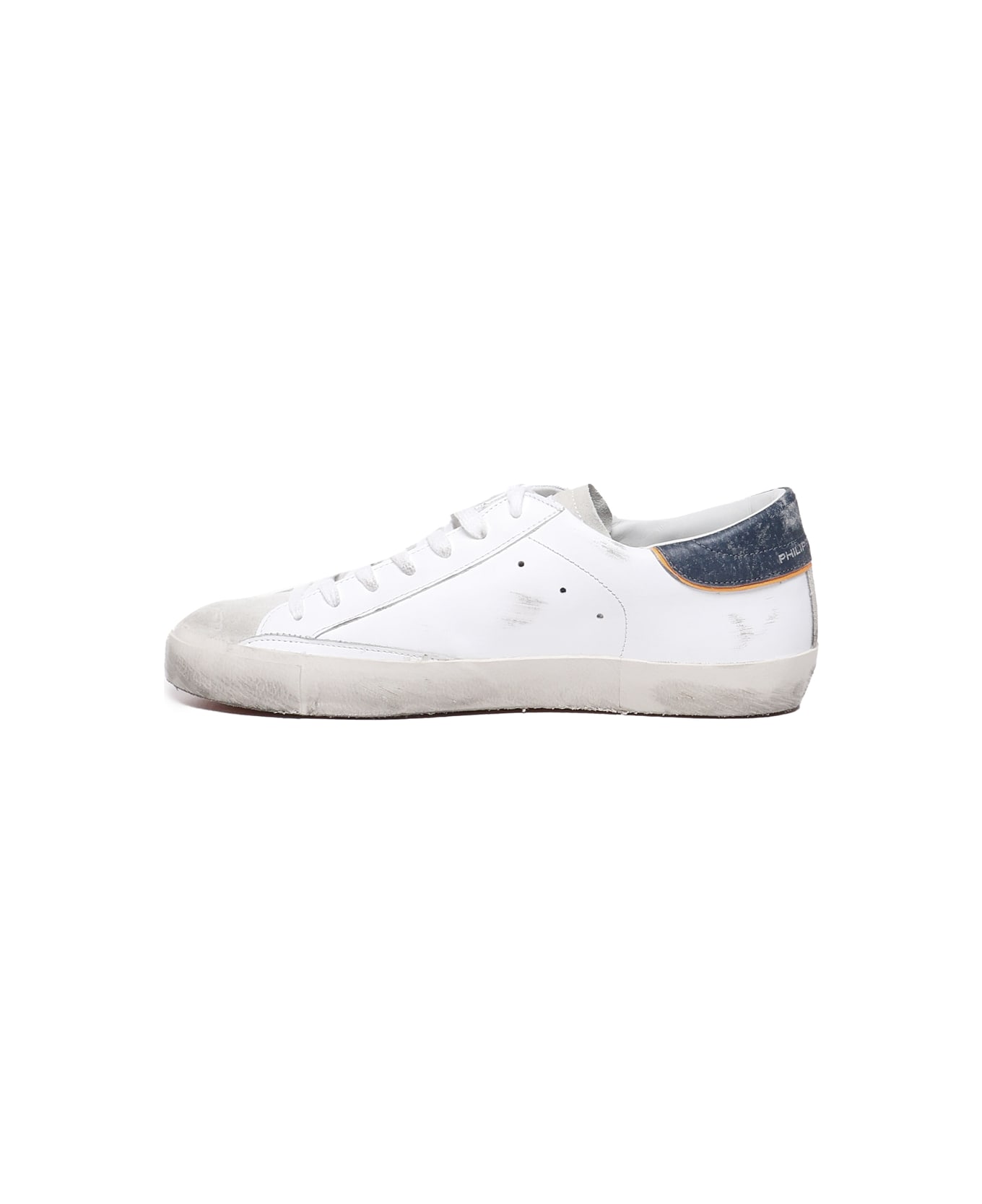 Philippe Model Prsx Low Sneakers - WHITE, blue