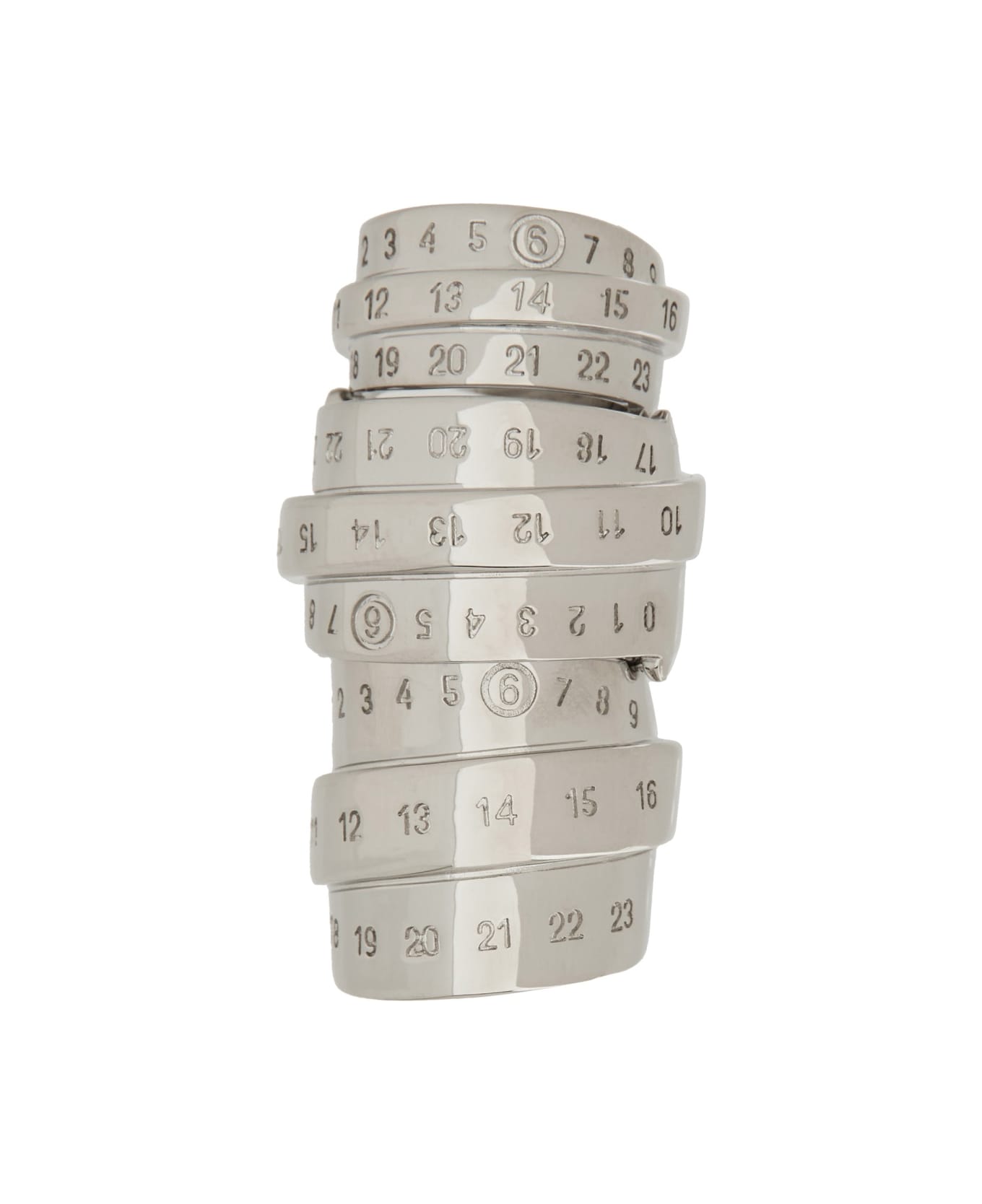 MM6 Maison Margiela "numeric" Ring - SILVER