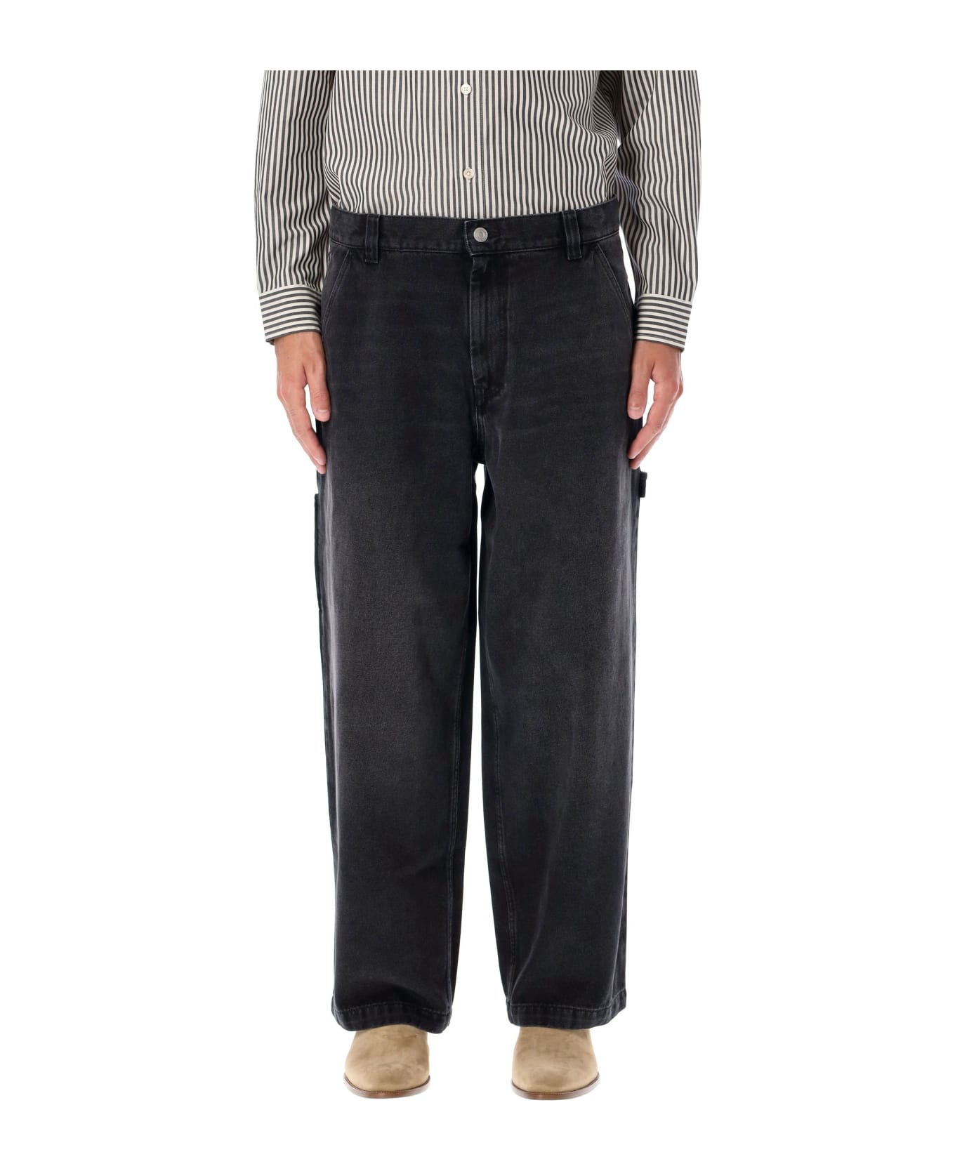 Isabel Marant Jorama Jeans - BLACK