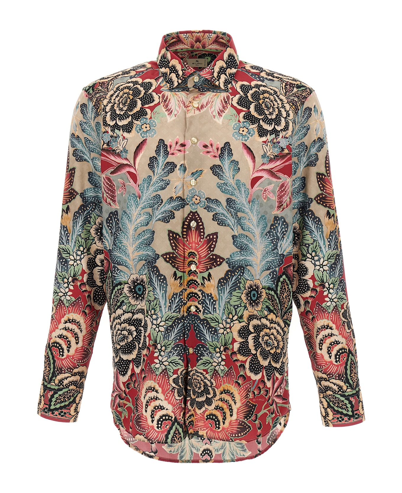Etro Flower And Foliage Shirt - Multicolor