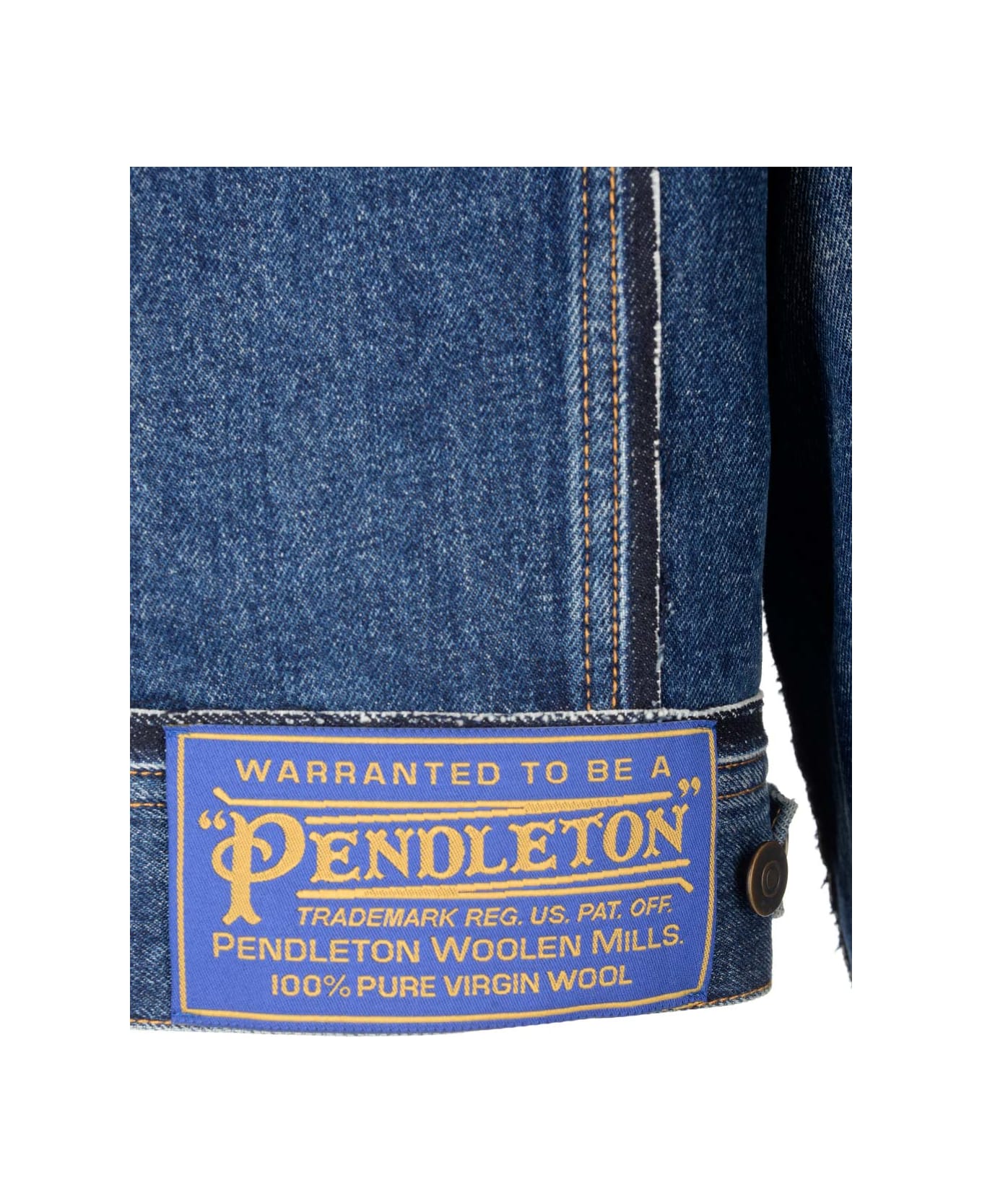 Maison Margiela Pendleton Denim Jacket - Denim