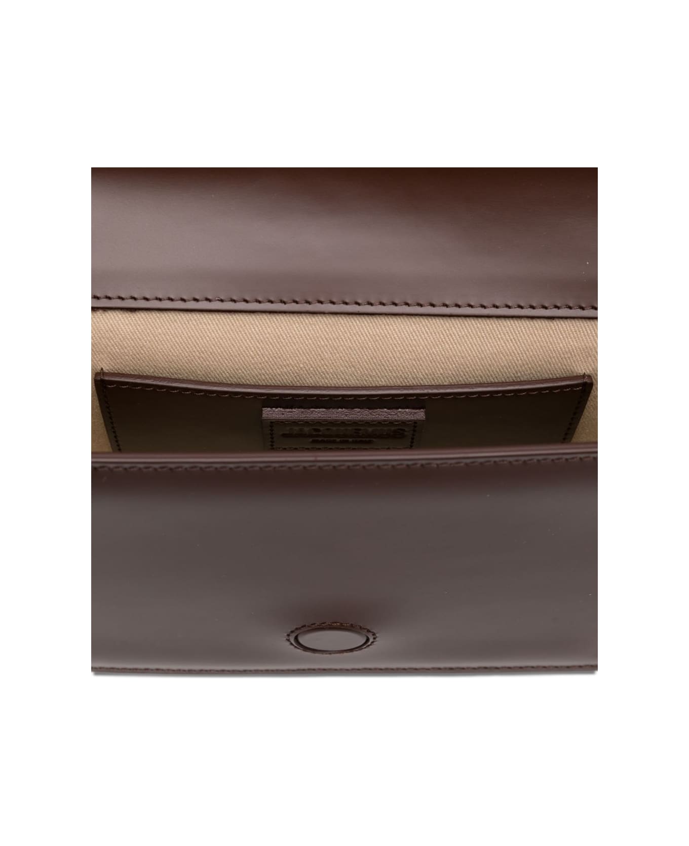 Jacquemus Le Bambino Long Leather Shoulder Bag - Brown