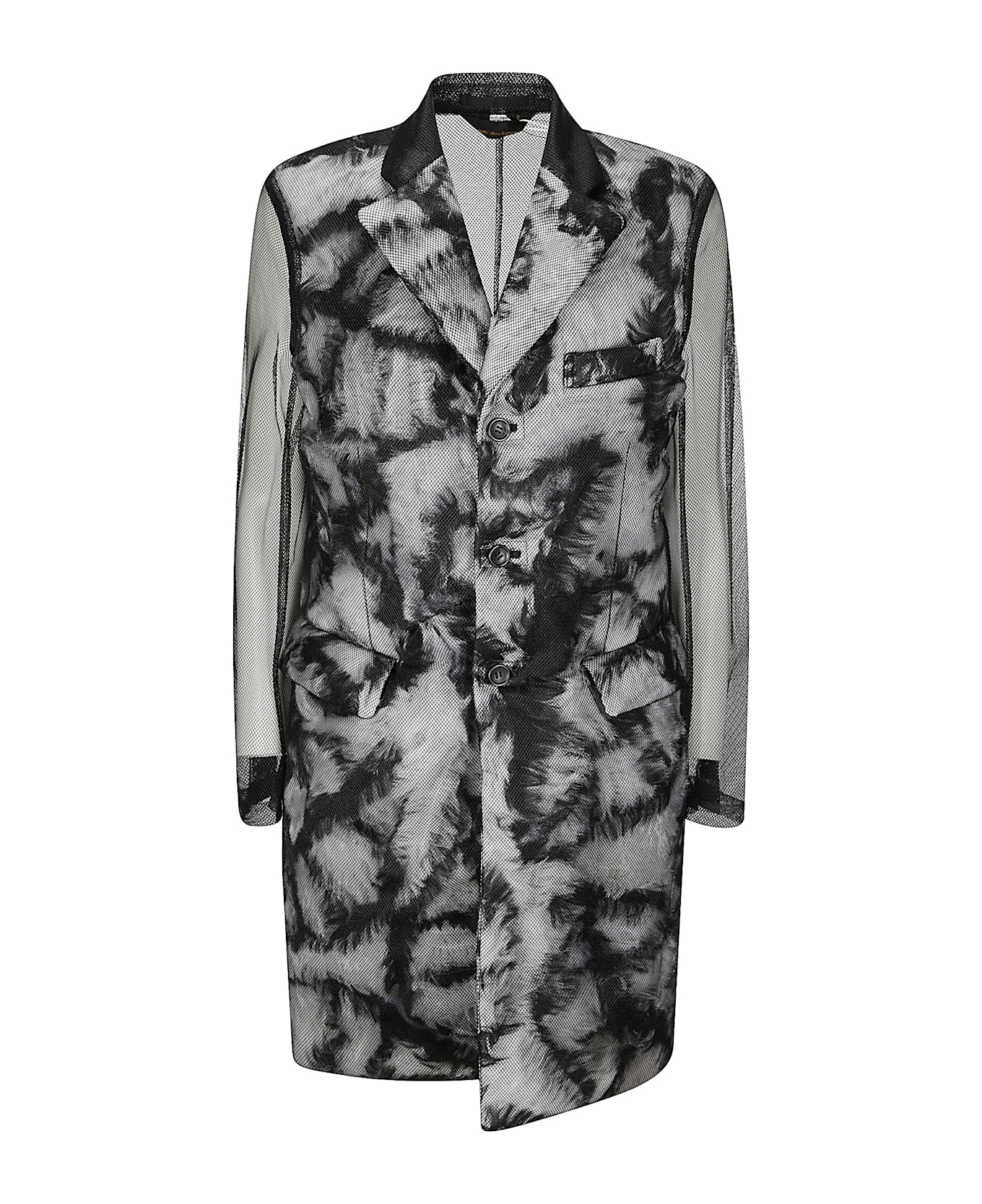 Comme des Garçons Ladies
 Jacket - BLK X WHT/BLK