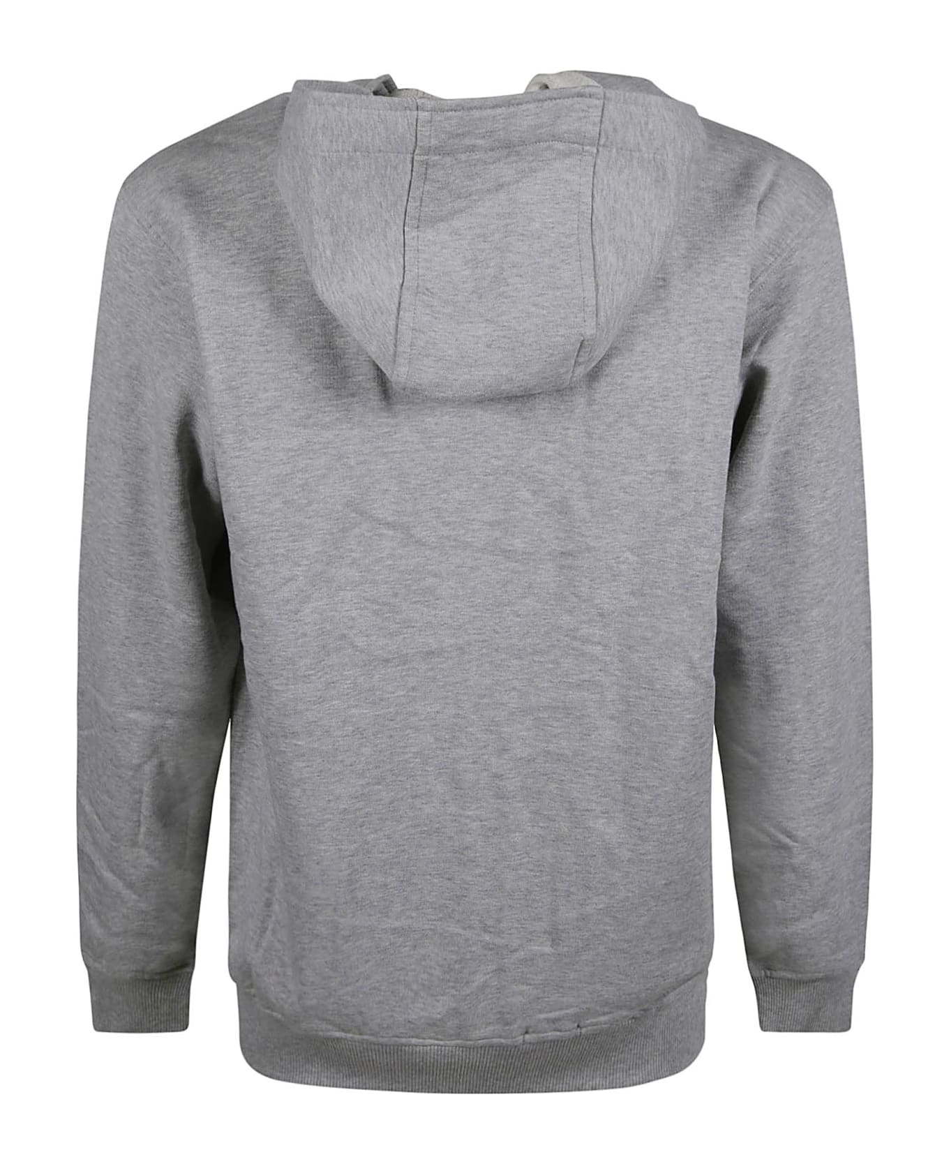 Comme des Garçons Shirt Logo Zip Hoodie - Grey フリース