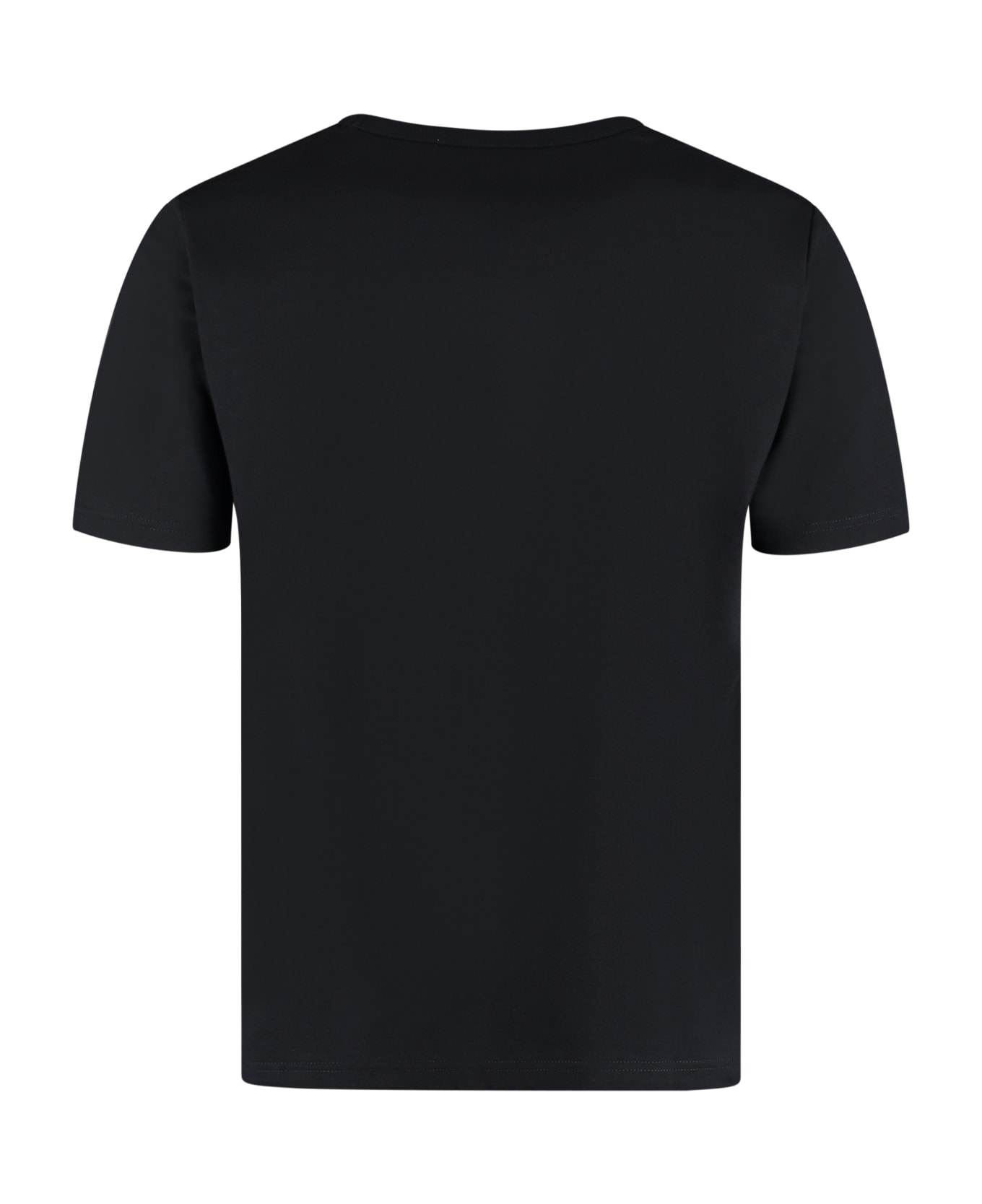 Séfr Luca Cotton Crew-neck T-shirt - black