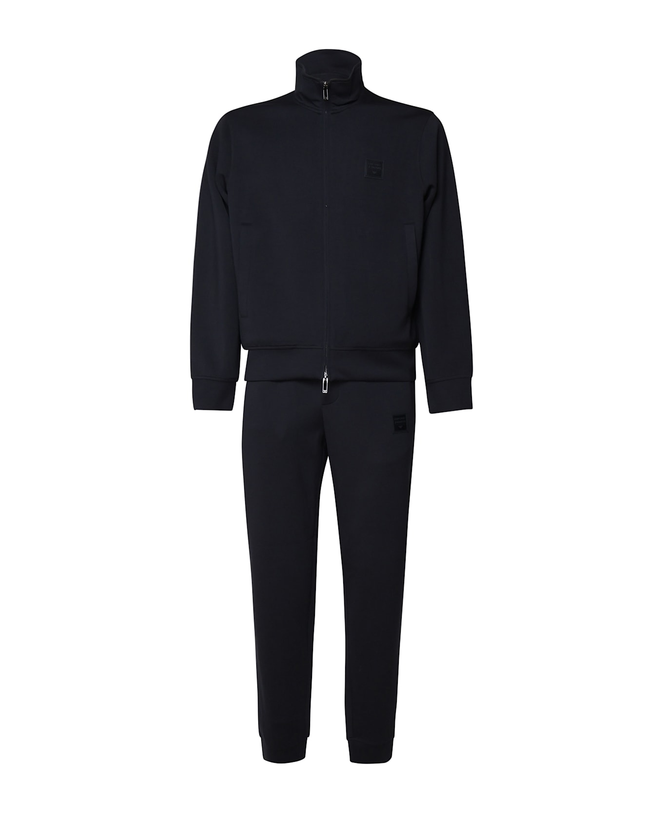 Emporio Armani Tracksuit Logo - Blu navy