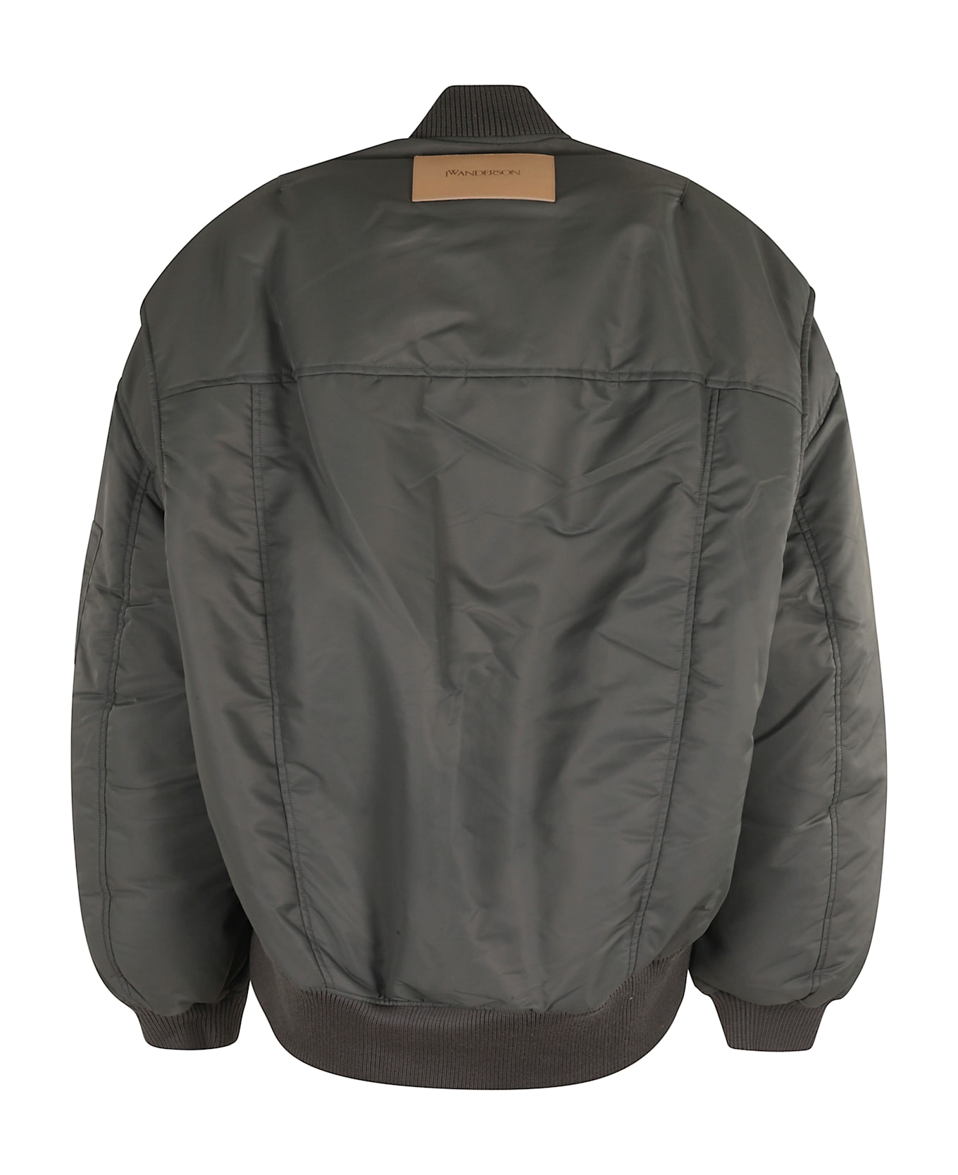 J.W. Anderson Oversized Curved Hem Bomber Jacket