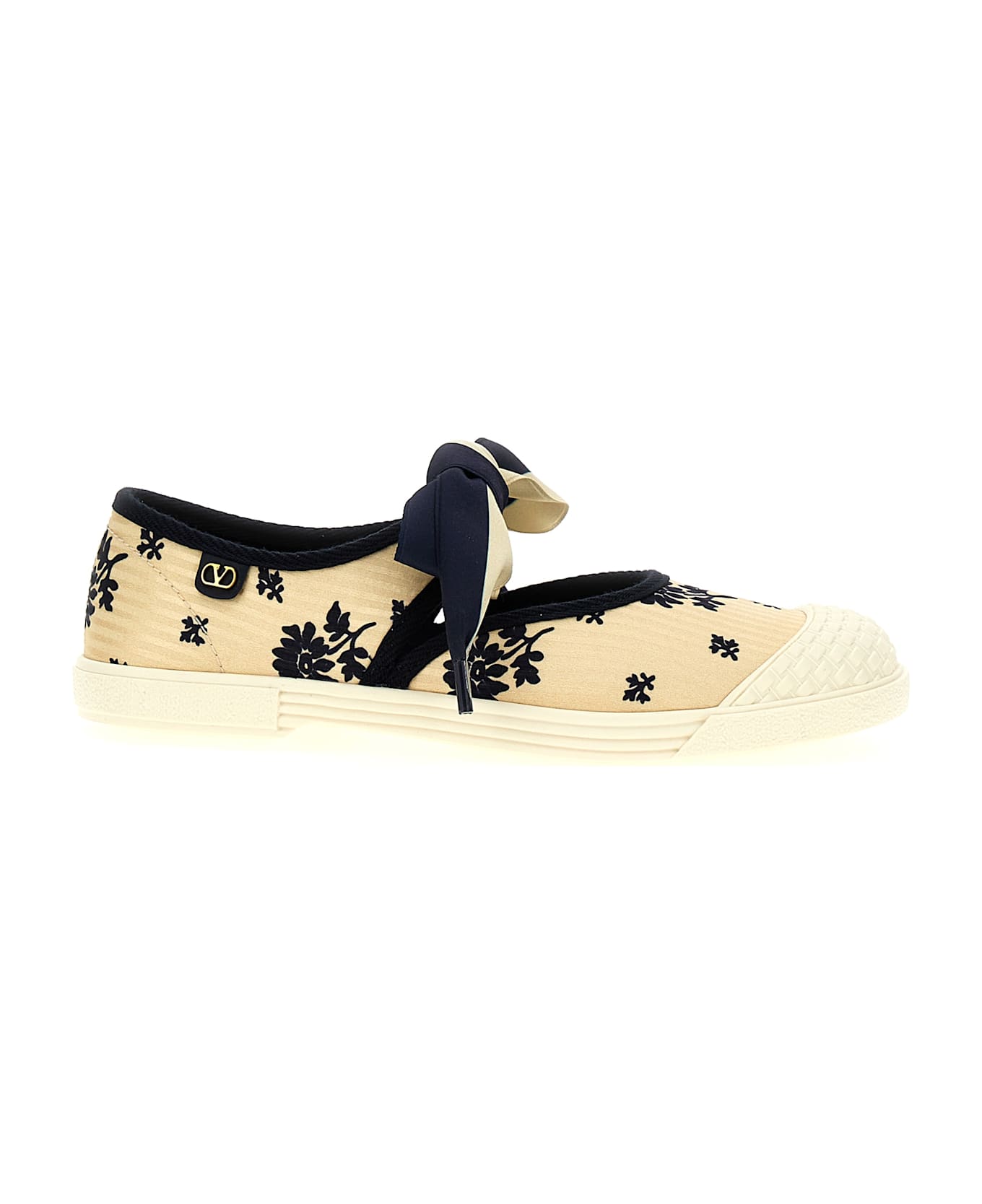 Valentino Garavani 'bay By Bay' Ballerina Sneakers - Multicolor
