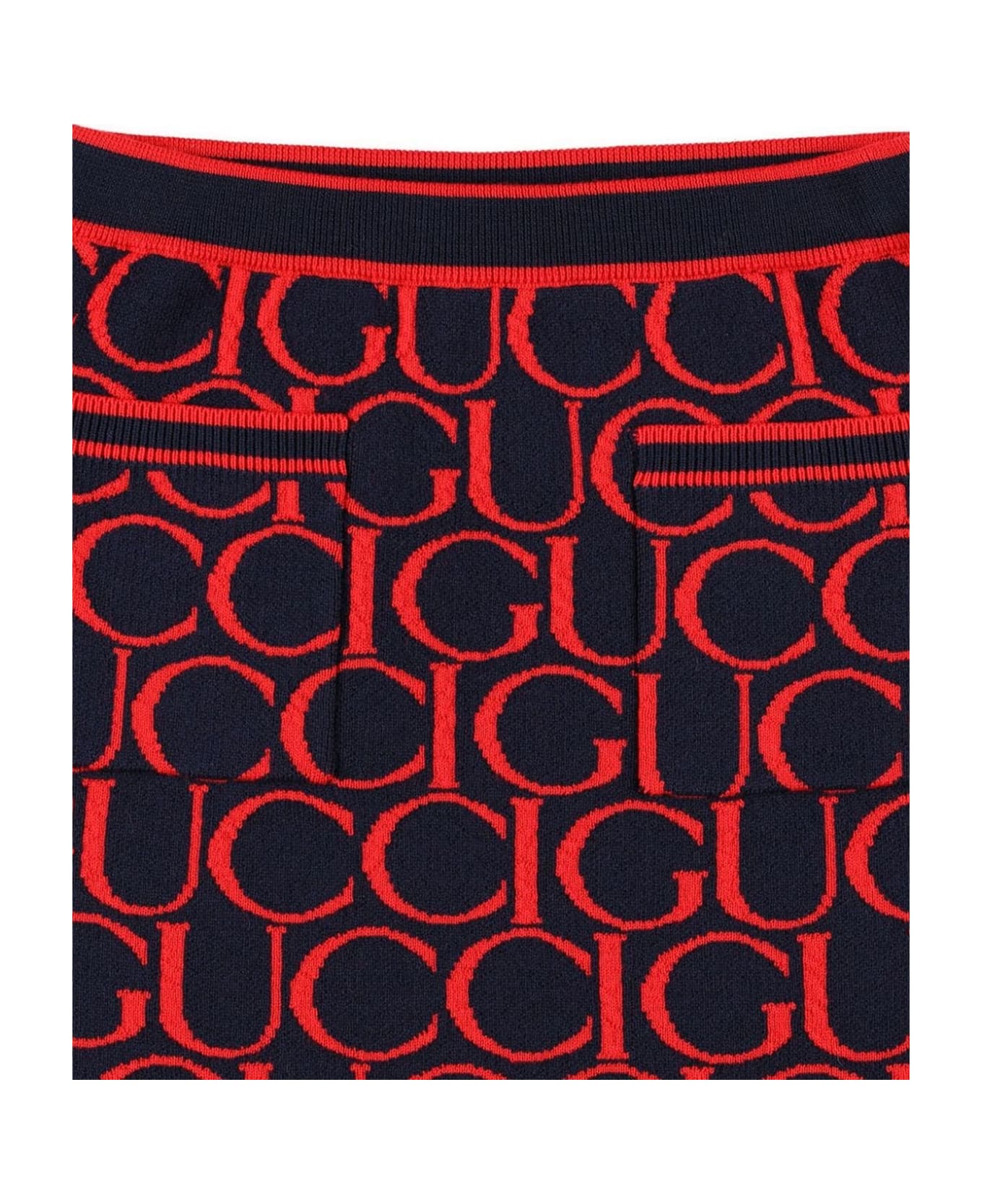 Gucci Kids Skirts Blue - Blue