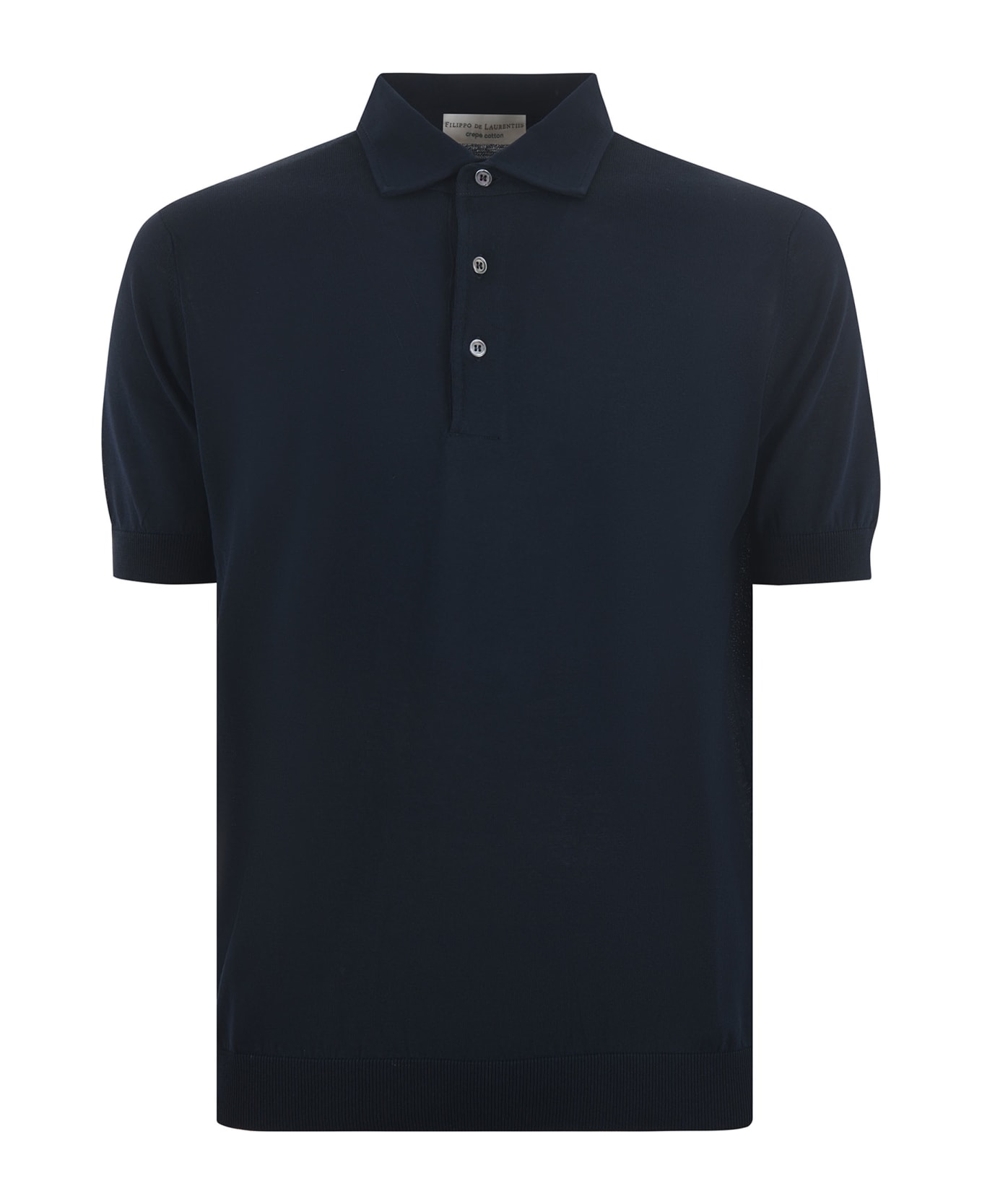 Filippo De Laurentiis Polo Shirt - Blu scuro