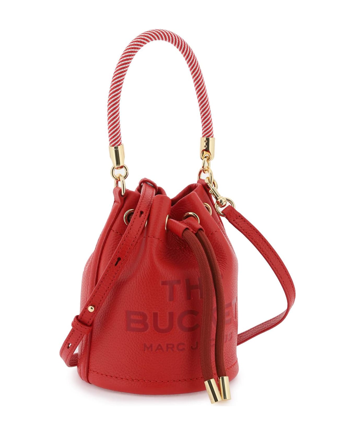 Marc Jacobs The Leather Bucket Bag - Red