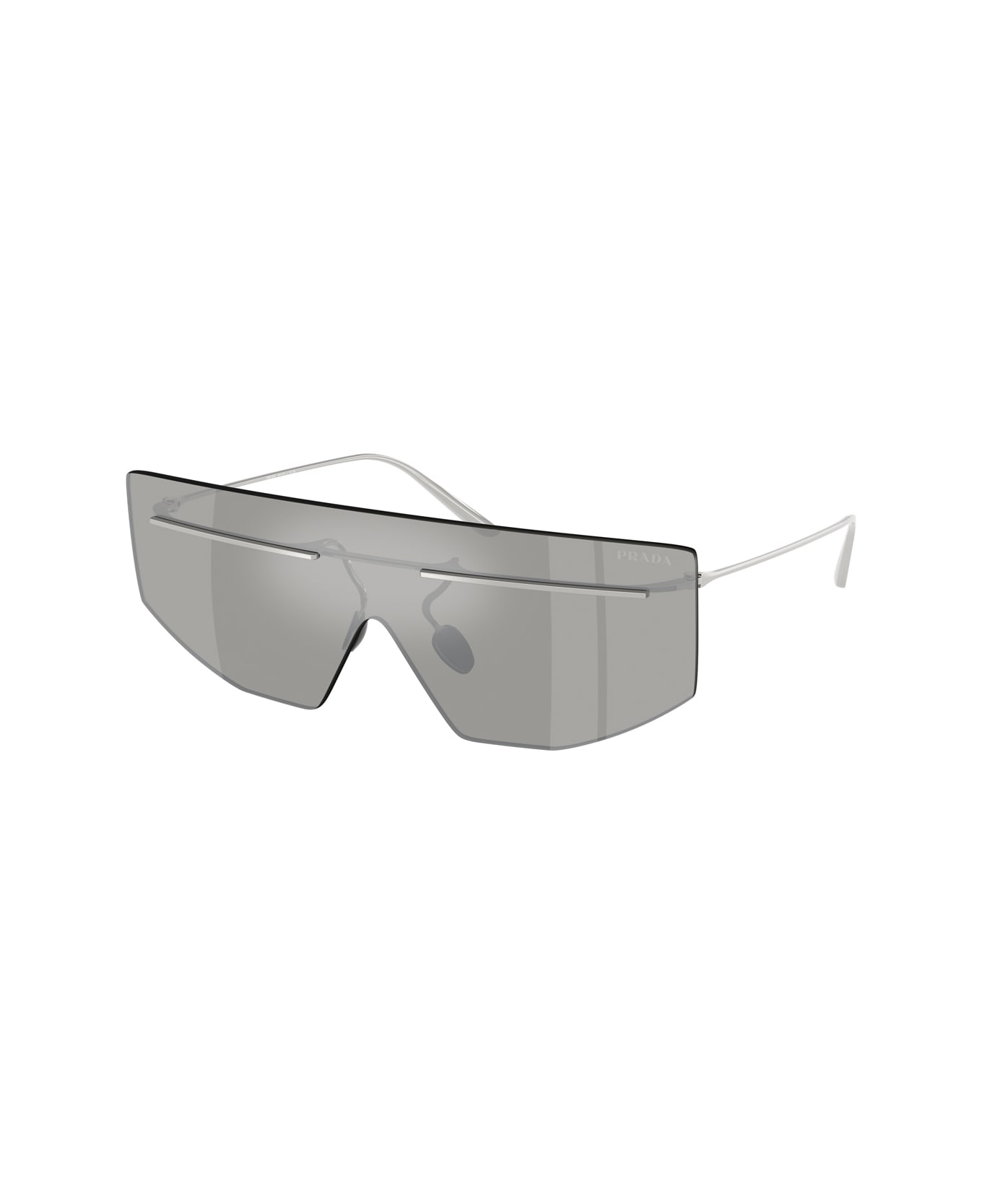 Prada Eyewear Prada Pr B55s 1bc60n Argento Sunglasses - Argento