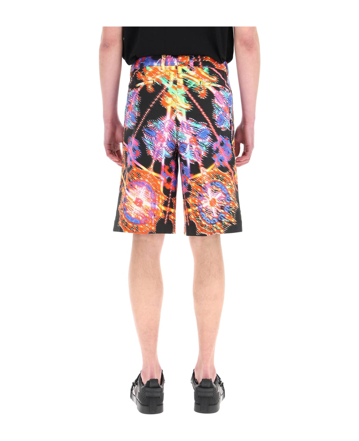 Dolce & Gabbana Illumination Print Shorts - MULTICOLOR