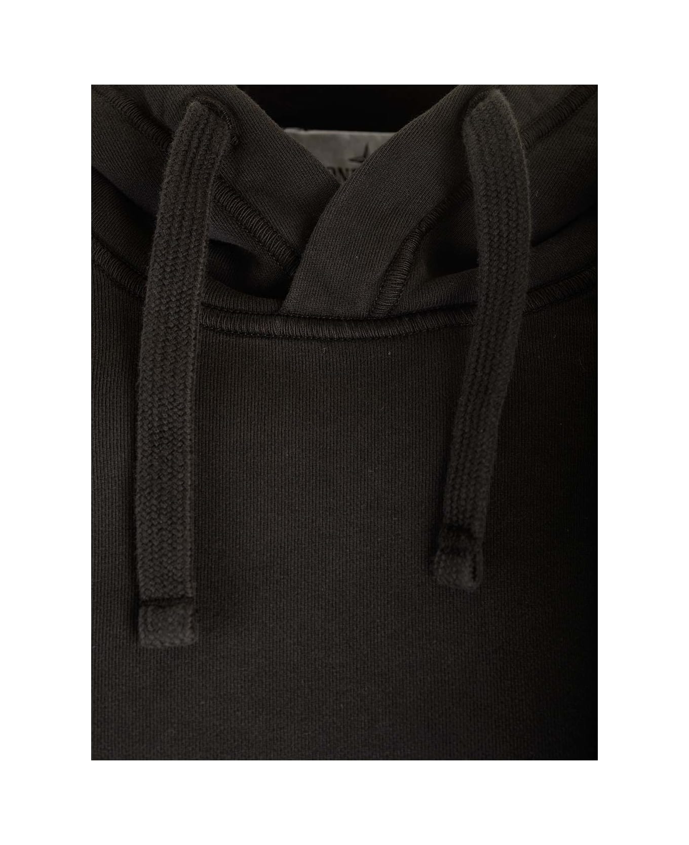 Stone Island Hooded Sweatshirt - Nero